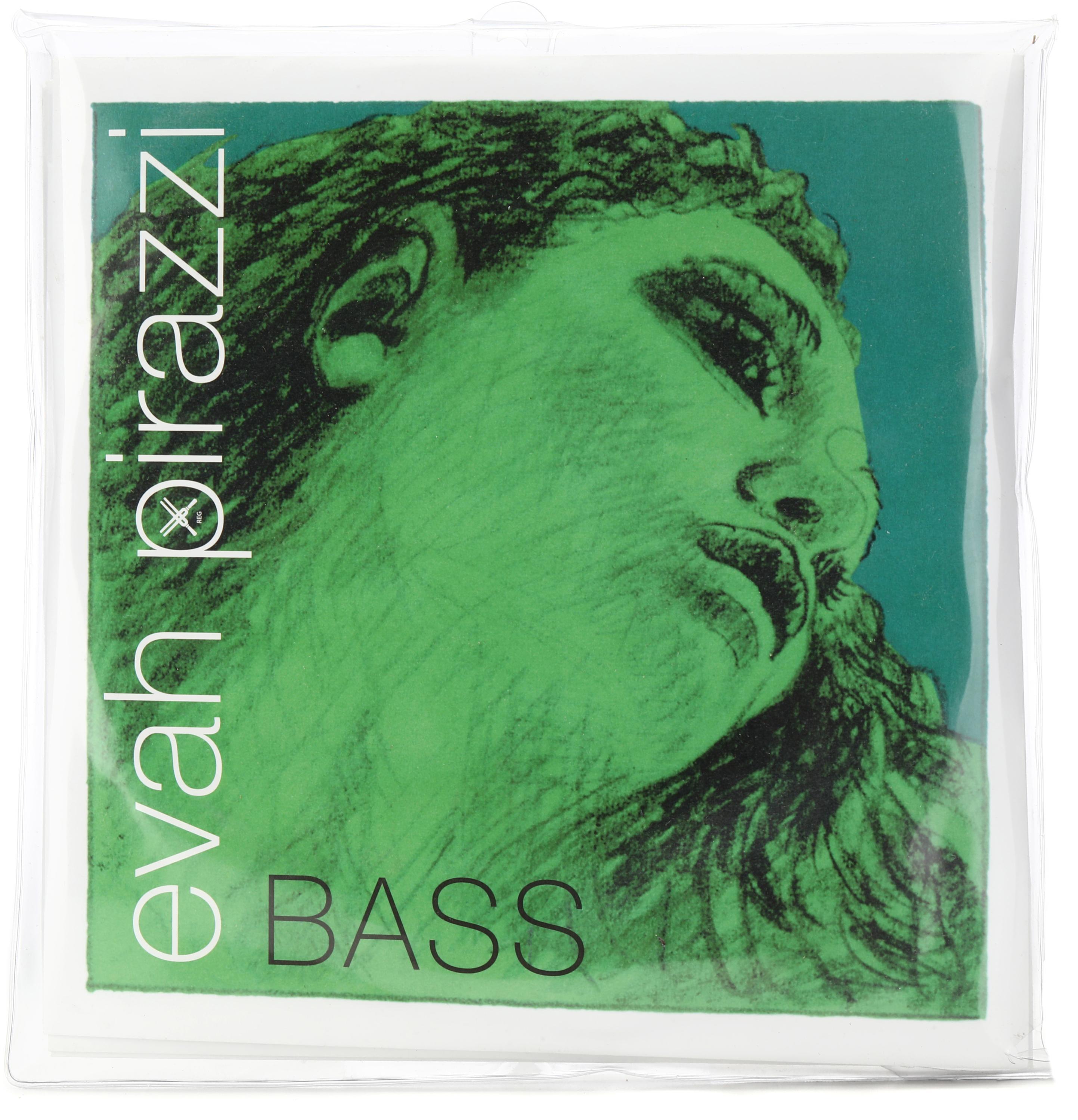 Pirastro Evah Pirazzi Double Bass String Set - 3/4 Size, Weich