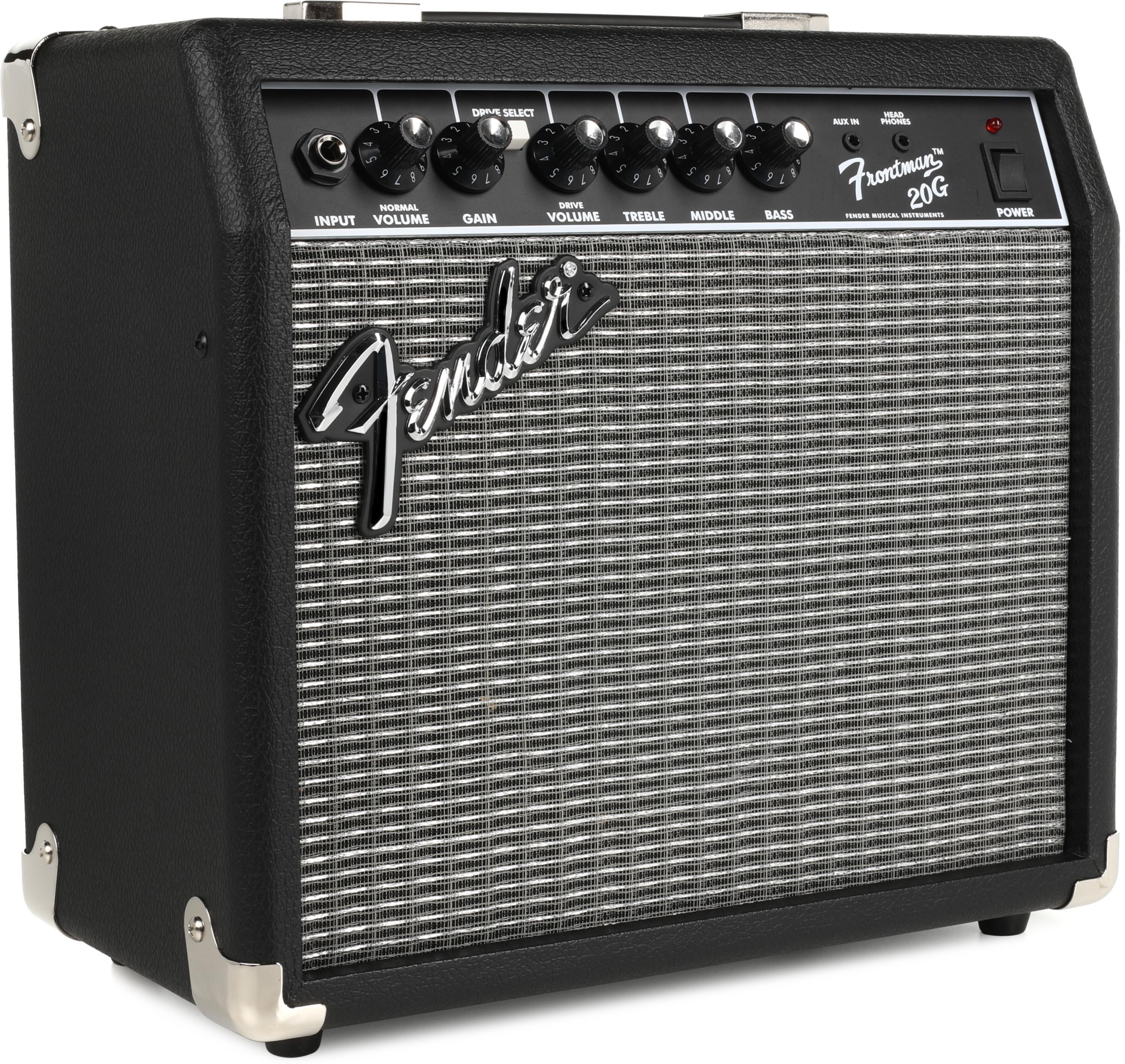 Bundled Item: Fender Frontman 20G 20-watt 1 x 8-inch Combo Amp