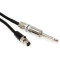Photo of Shure WA302 1/4-inch to TA4F Instrument Cable for Wireless Bodypack Transmitter