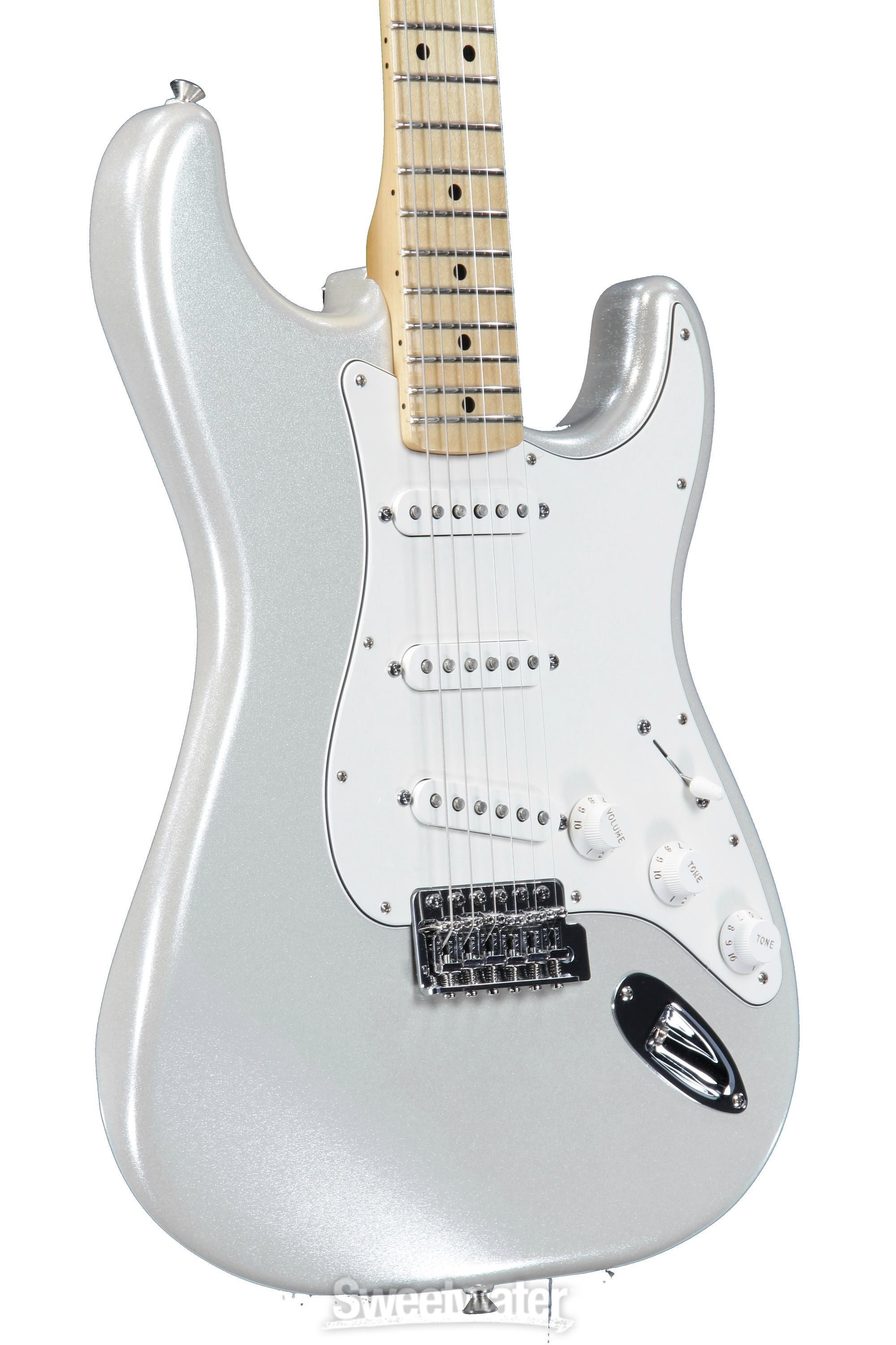 Fender Standard/Stratocaster 新製品 Fender Standard Stratocaster - Ltd Ed White Chrome Pearl