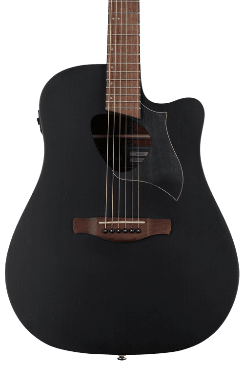 Ibanez Altstar ALT20 Acoustic-Electric Guitar - Weathered Black