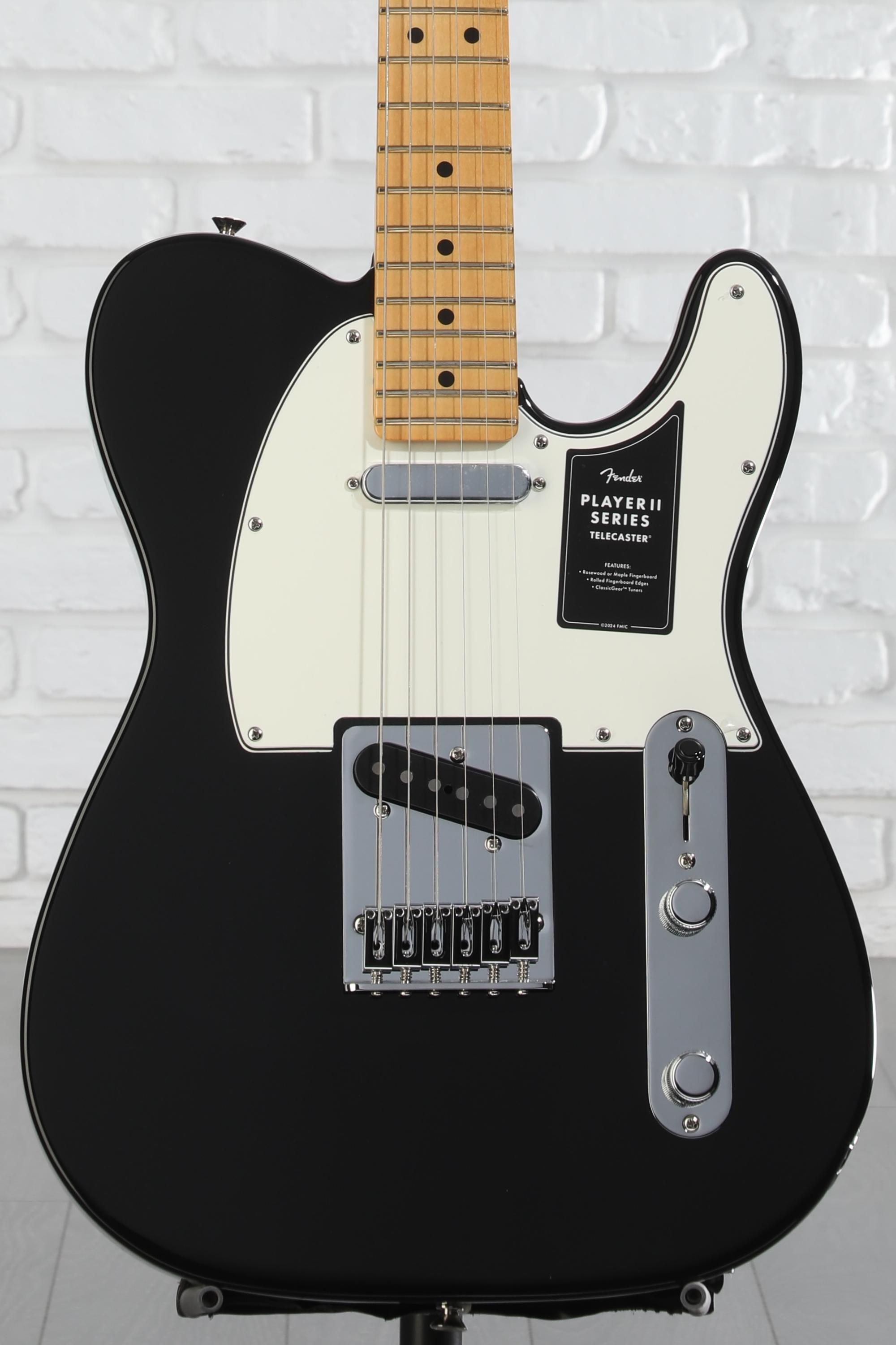 Fender Player II Telecaster Electric Guitar - Black with