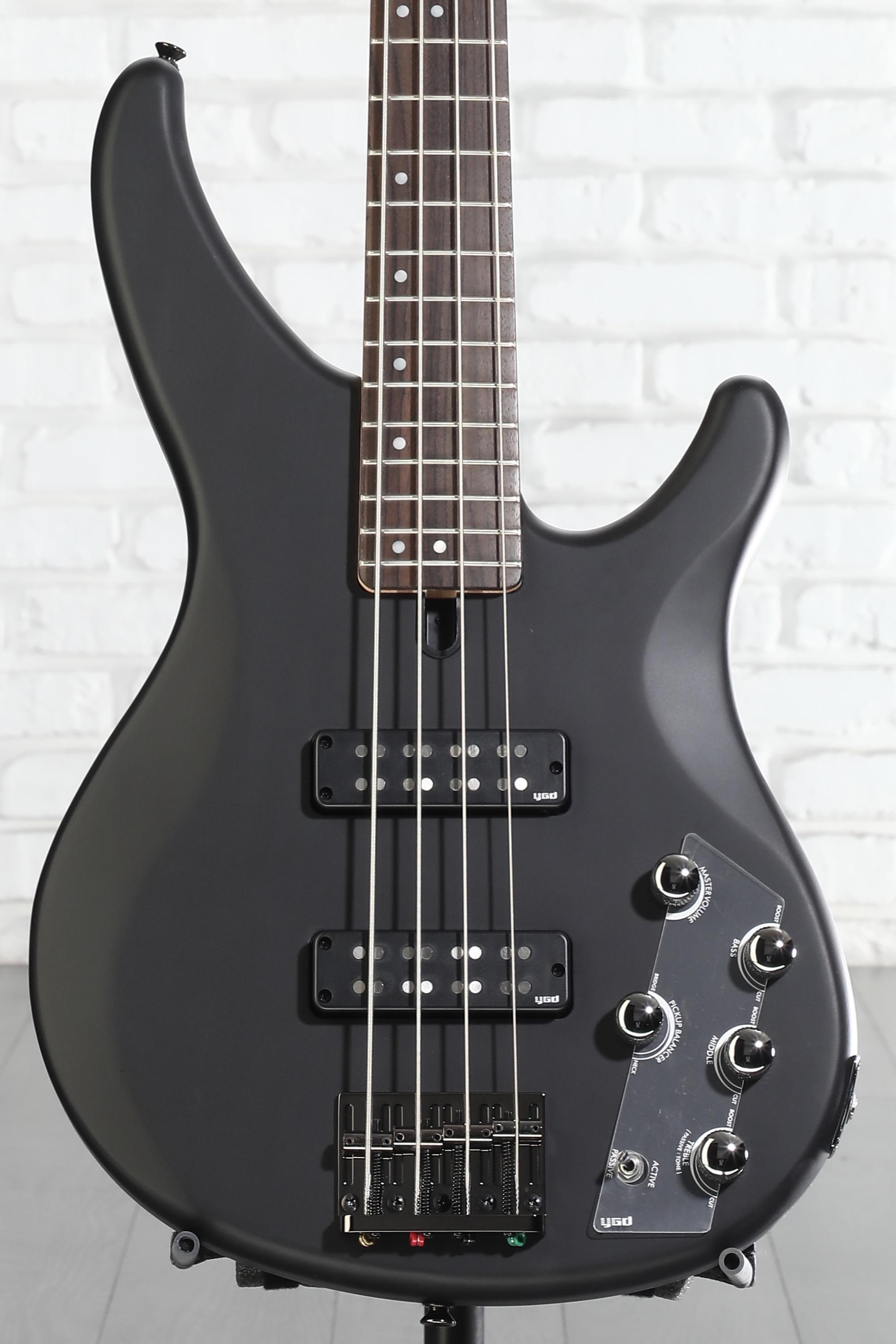 Yamaha TRBX504 4-string Bass Guitar - Translucent Black | Sweetwater