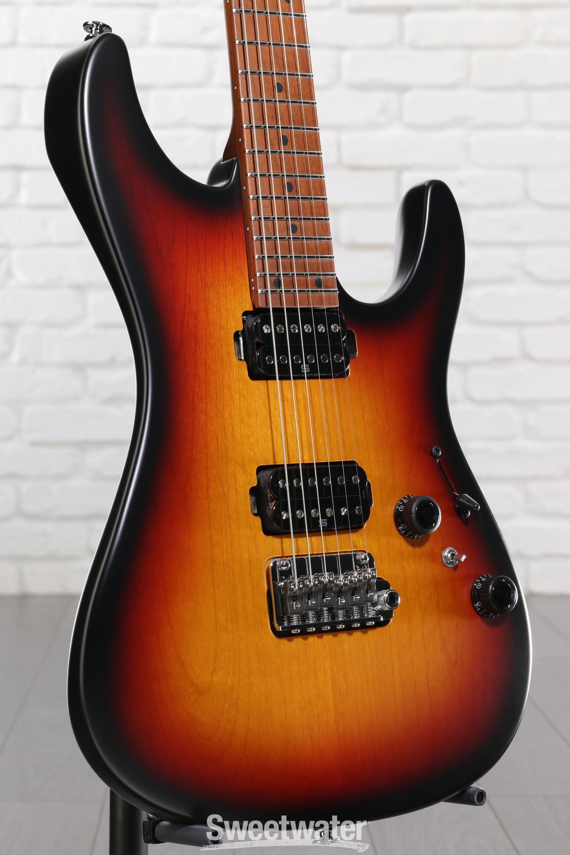 Ibanez Prestige AZ2402 Electric Guitar - Tri Burst Fade Flat
