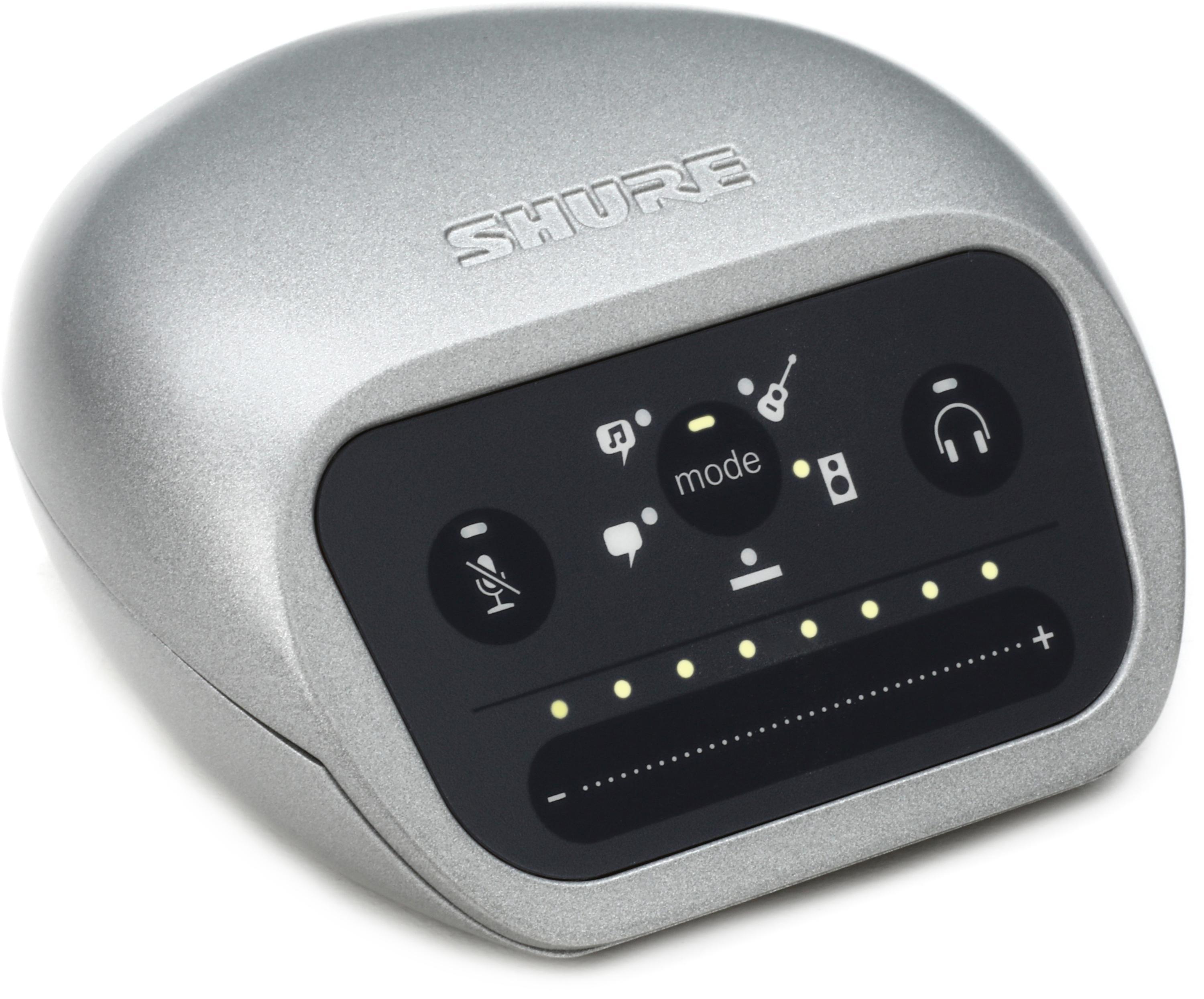 Shure MVi iOS / USB Audio Interface | Sweetwater