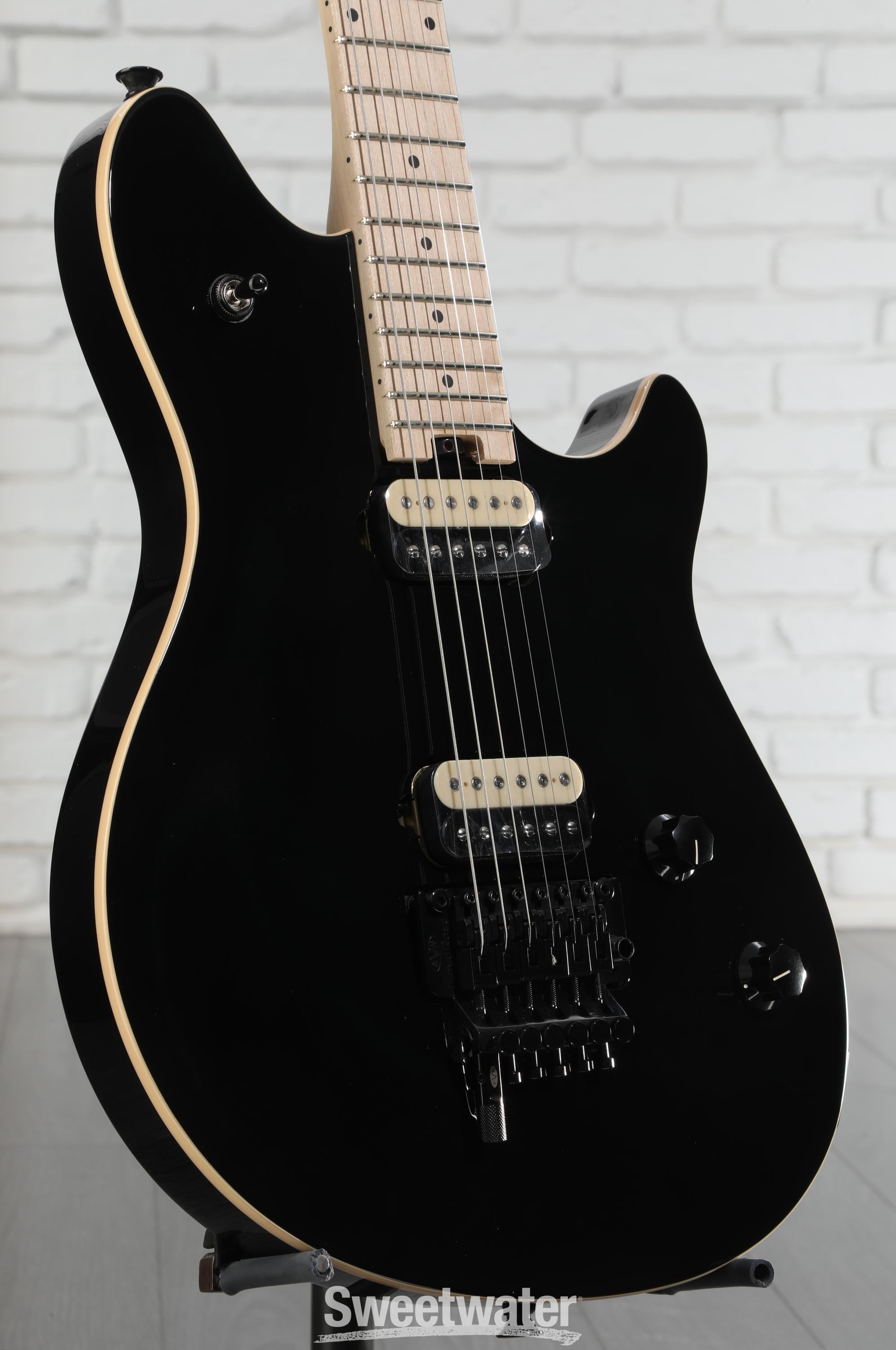 値下げしました。EVH Wolfgang Special Gloss Black EVH Wolfgang Special Electric Guitar - Gloss Black | Sweetwater