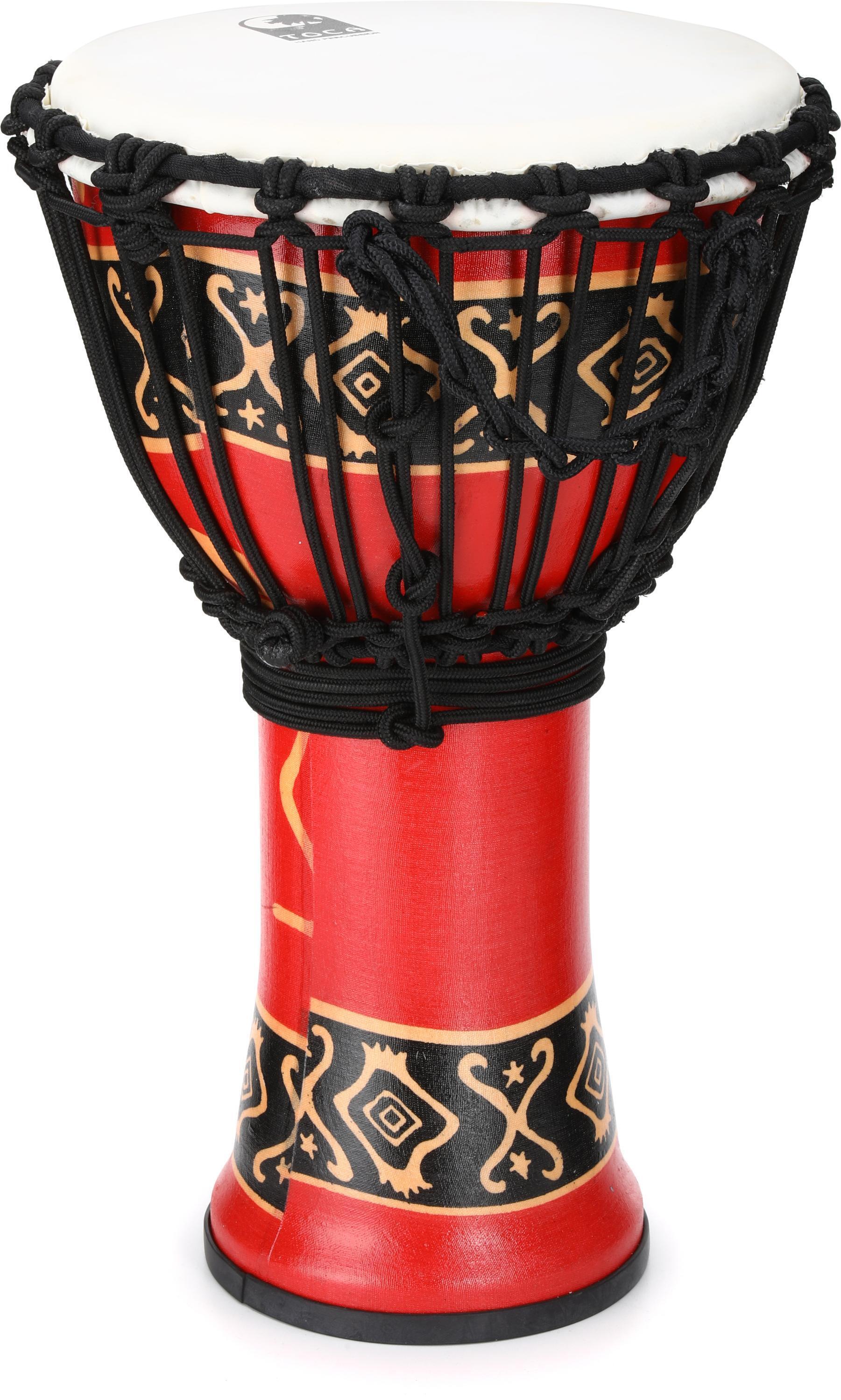 Toca Percussion Origins Series Wood Rope-tuned Djembe - 8 inch