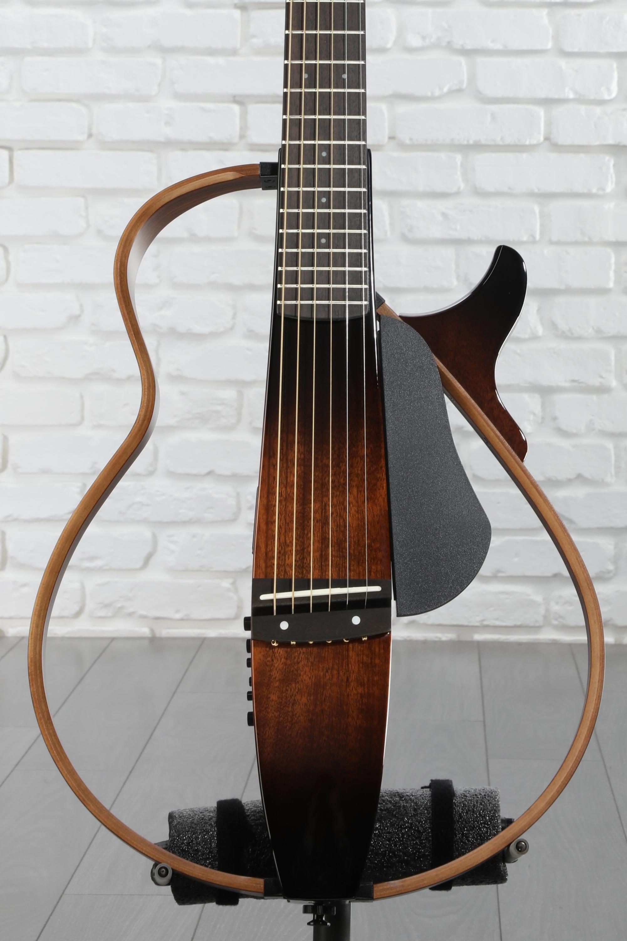 Yamaha サイレントギター SLG200S Amazon.com: Yamaha SLG200S NT Steel String Silent Guitar with Hard