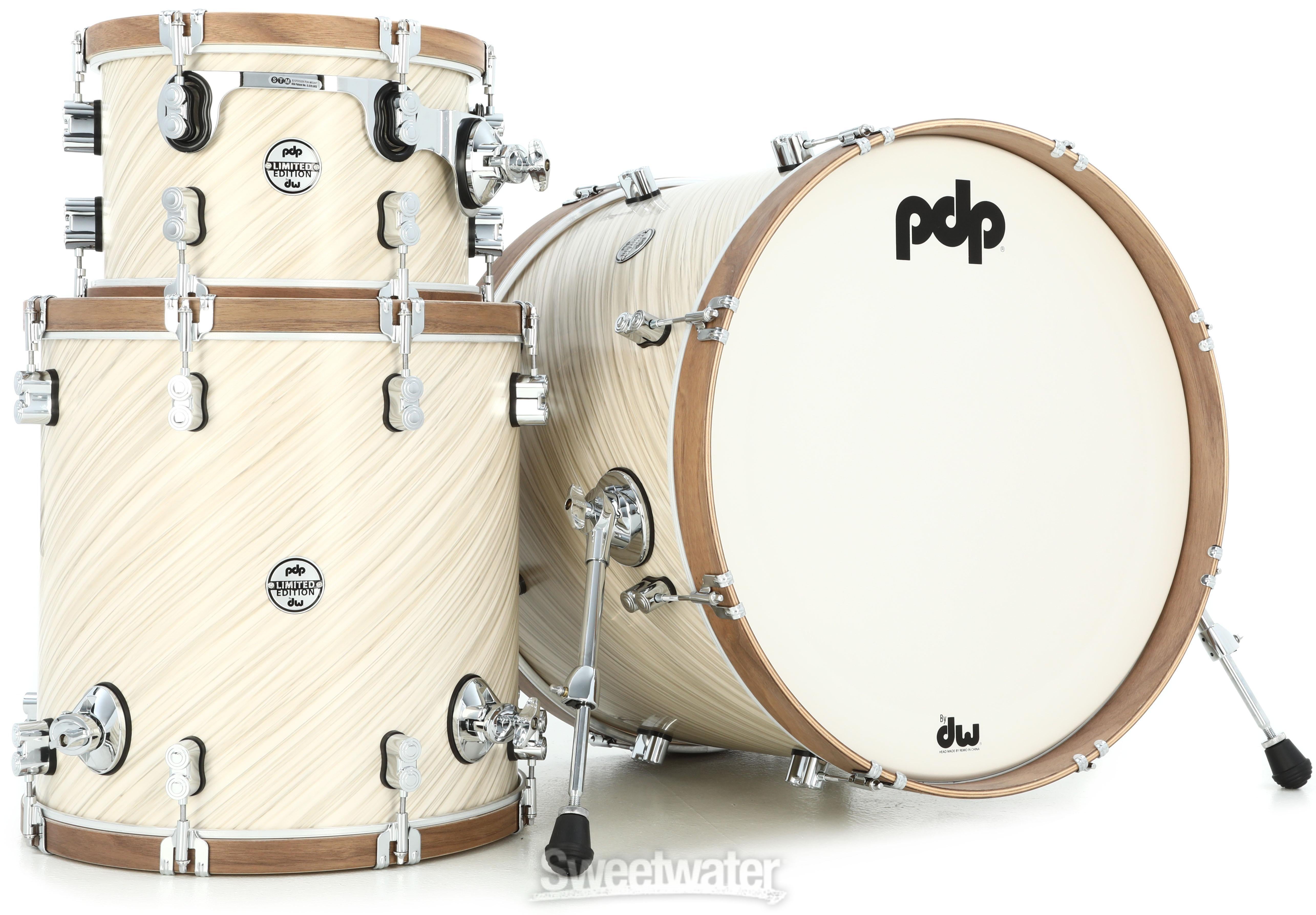 PDP Concept Maple 3-piece Shell Pack - Twisted Ivory, Limited Edition