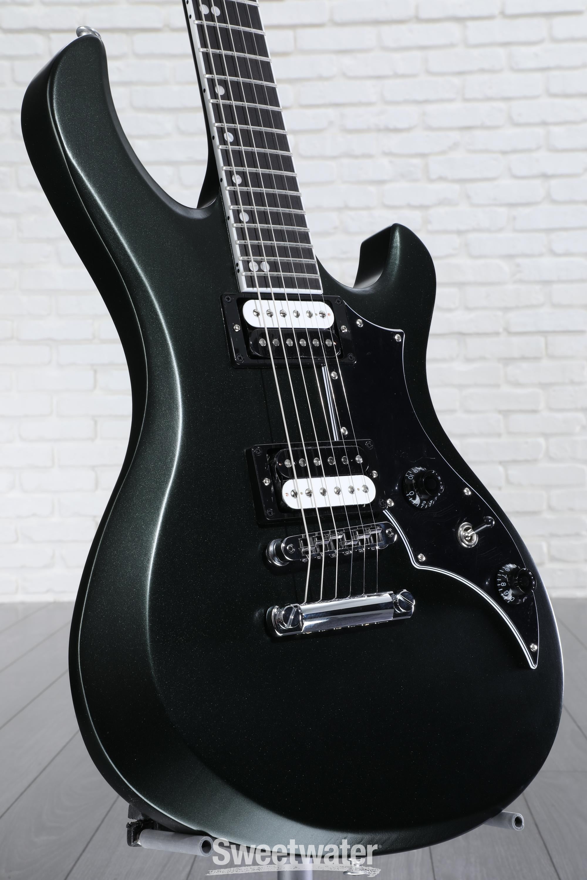 Gibson Victory Electric Guitar - Dark Green Satin | Sweetwater