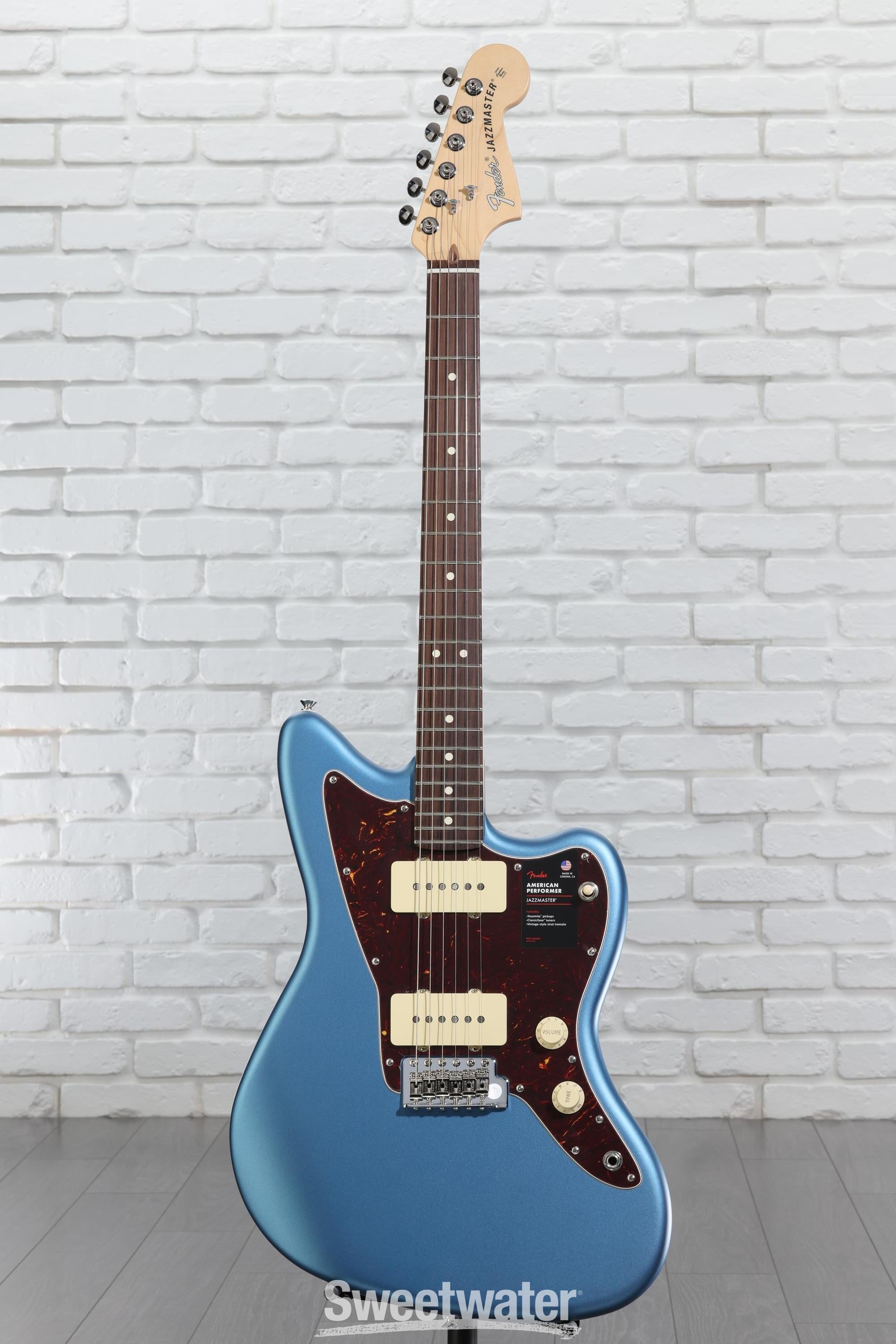 Fender American Performer Jazzmaster - Satin Lake Placid