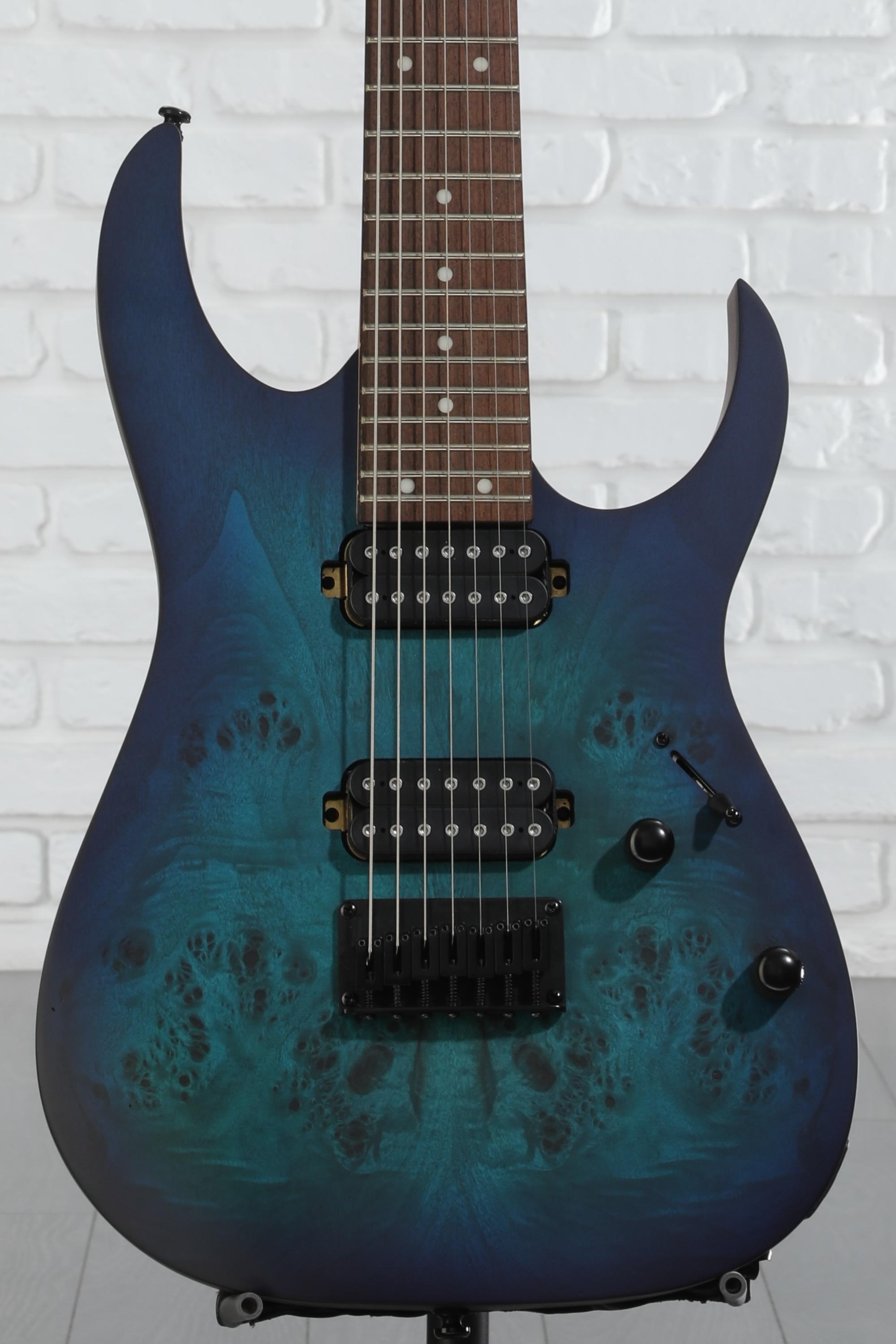 Ibanez RG7421PB Electric Guitar - Sapphire Blue Flat