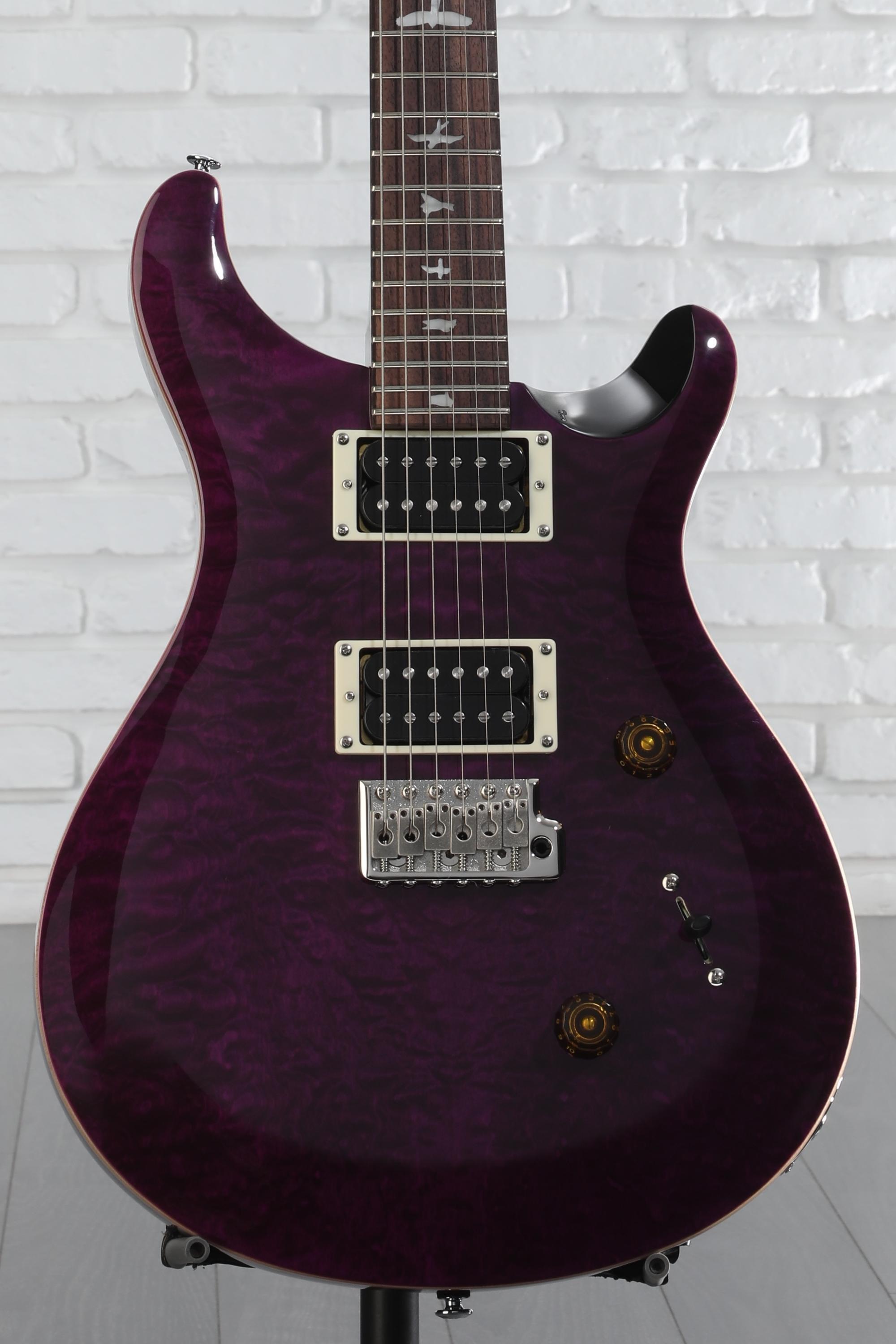 PRS SE Custom 24 Electric Guitar - Amethyst, Sweetwater