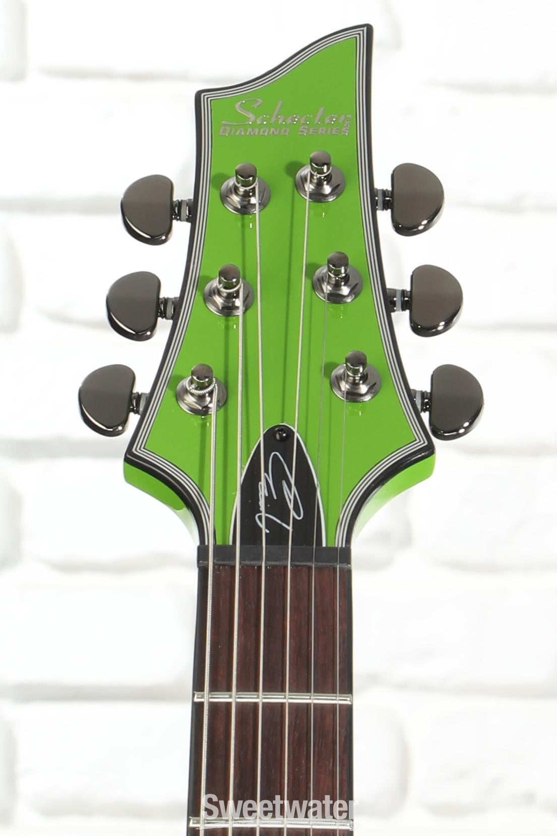 Schecter Kenny Hickey C-1 EX S Baritone Electric Guitar - Steele