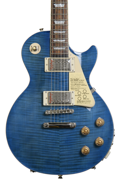 Epiphone Les Paul Ultra-III, Plek'd - Midnight Sapphire Epiphone Les Paul Ultra-III, Plek'd - Midnight Sapphire