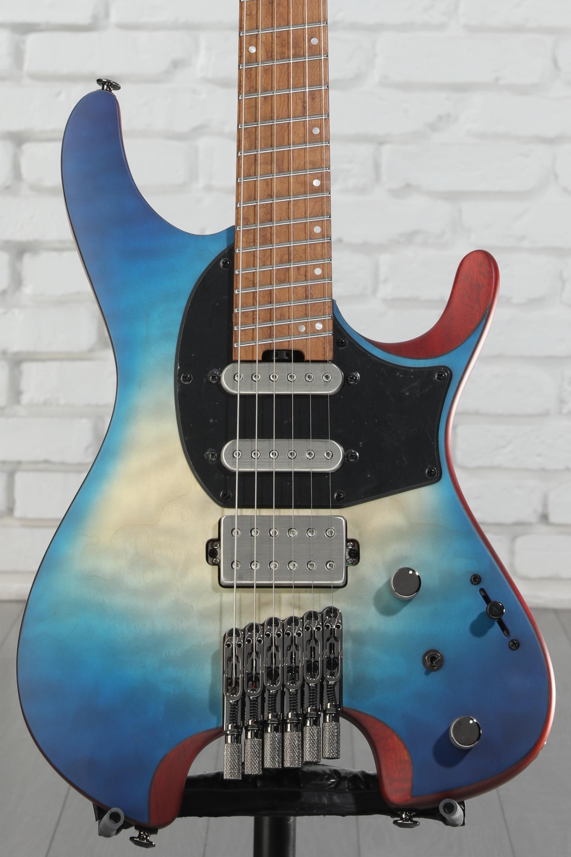 Ibanez QX54QM - Blue Sphere Burst Flat | Sweetwater
