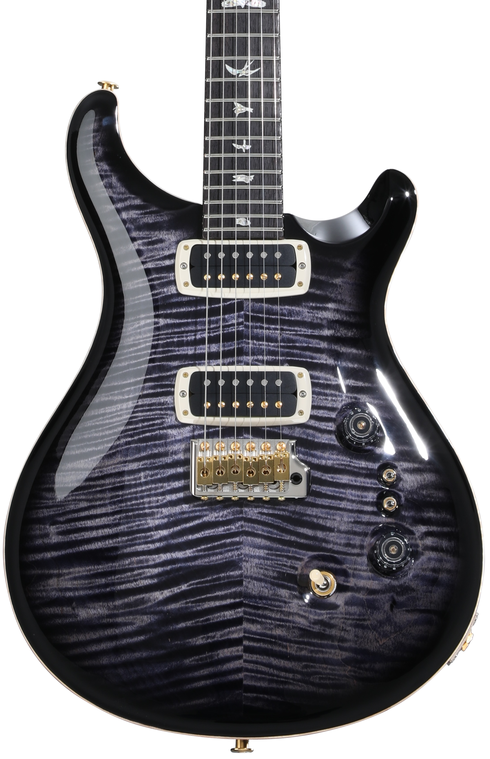 ギター PRS Custom 24-08 10top charcoal burst PRS Custom 24-08 10 Top Electric Guitar - Charcoal Burst