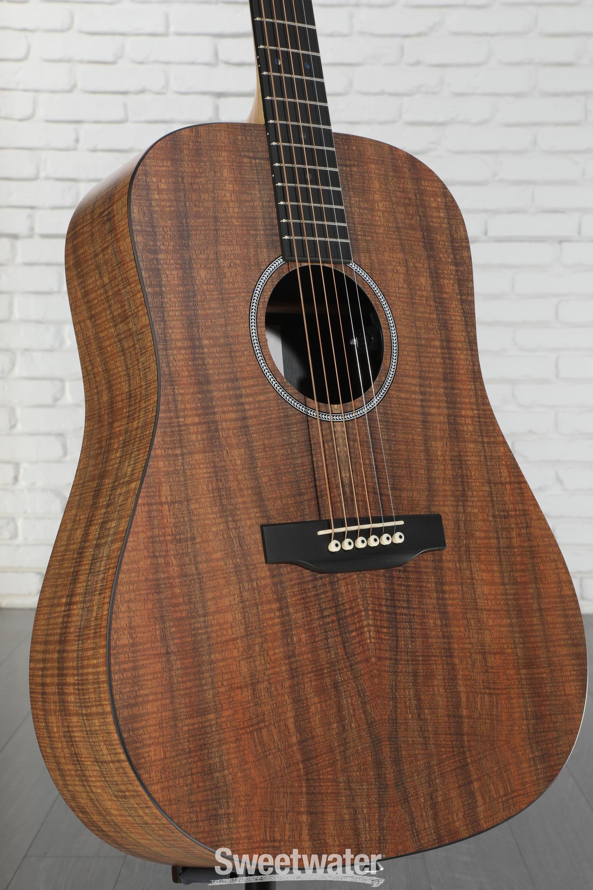 Martin D-X1E Koa Acoustic-electric Guitar - Figured Koa
