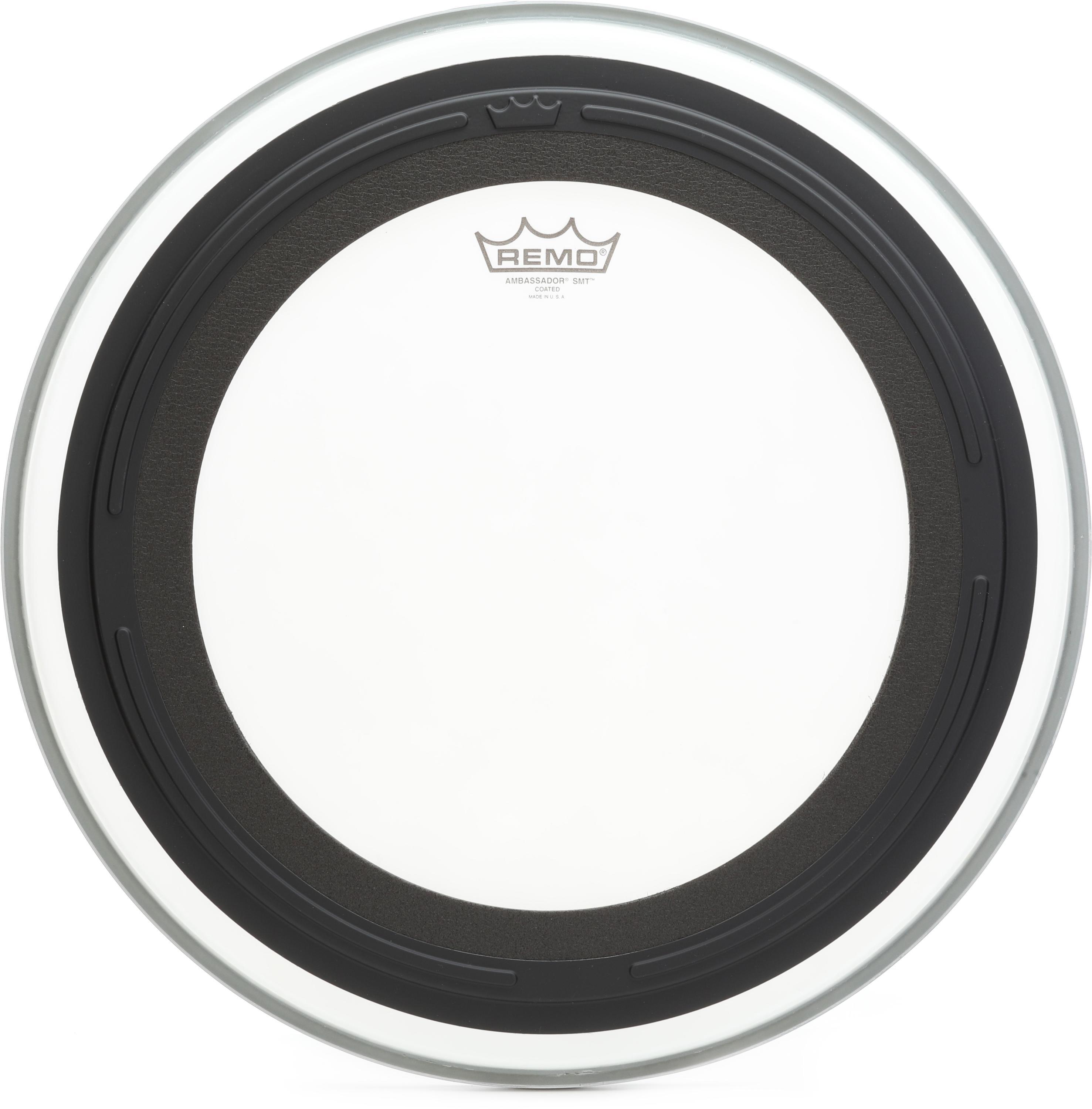 Photo of Remo Ambassador SMT Coated Bass Drumhead - 18 inch