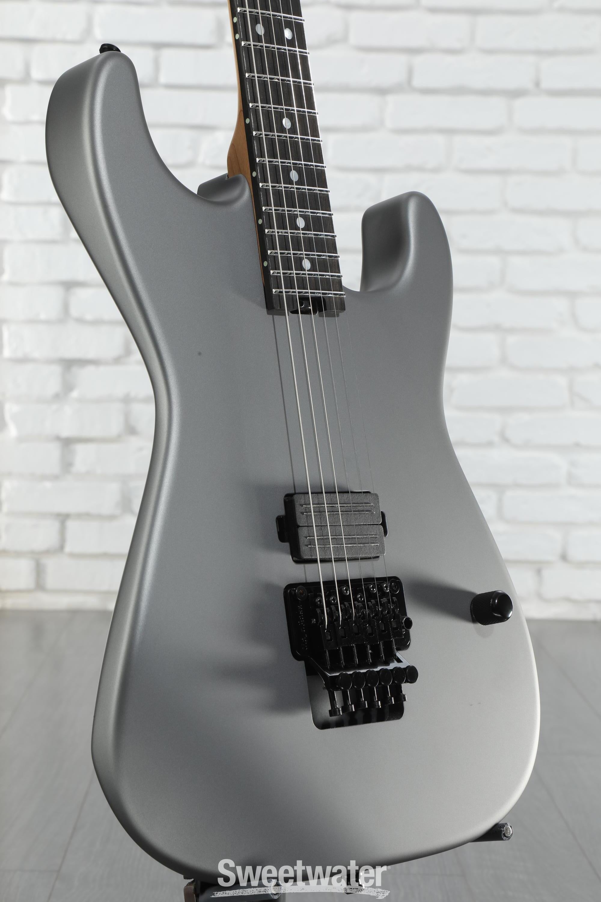 Photo of Charvel Custom Shop San Dimas 1H FR Electric Guitar - Satin Pewter, Ebony Fingerboard