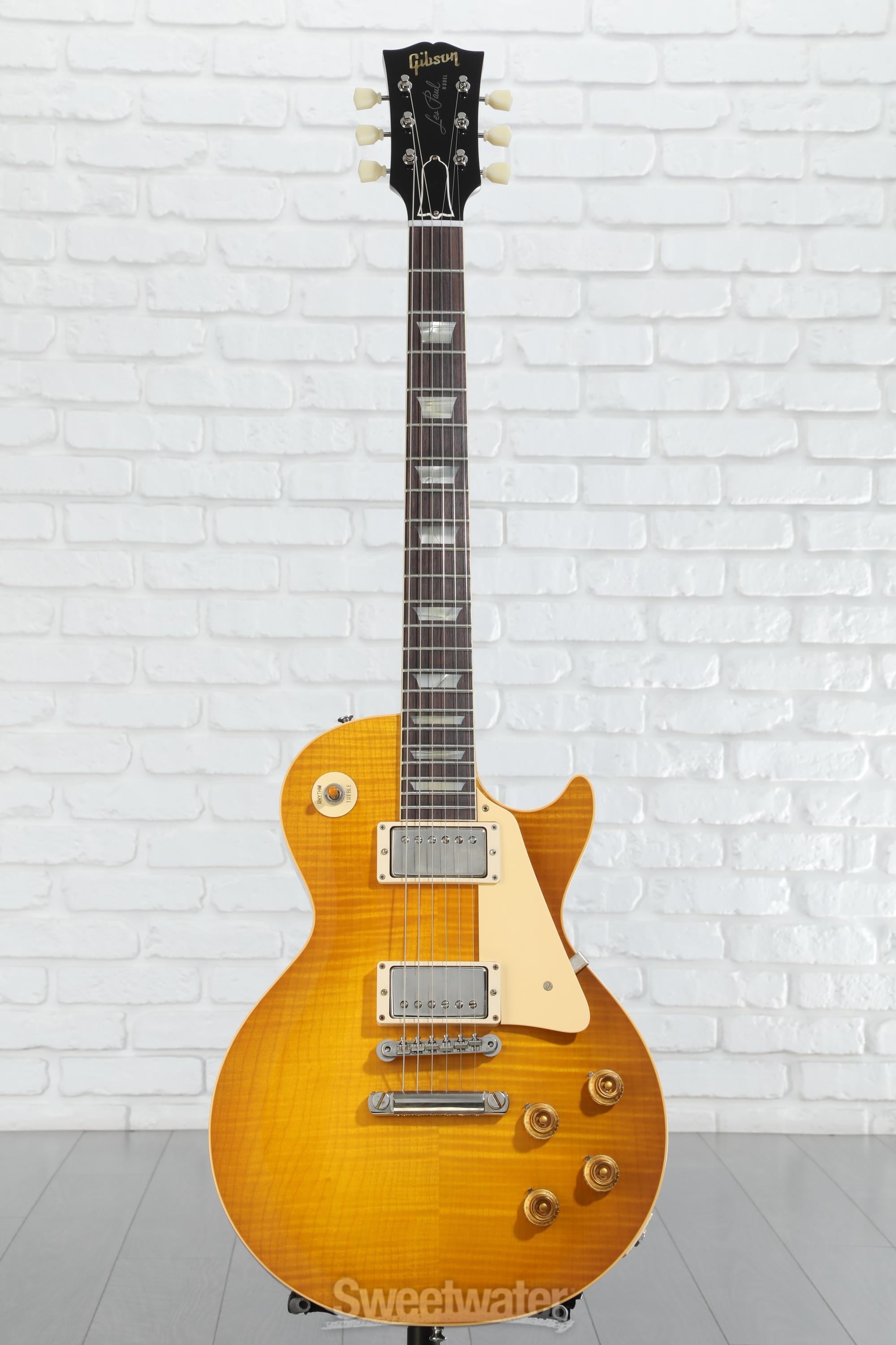 ギター Gibson CS HC 1959 Les Paul Reissue VOS 1959 Les Paul Standard Reissue, Iced Tea Burst | Gibson