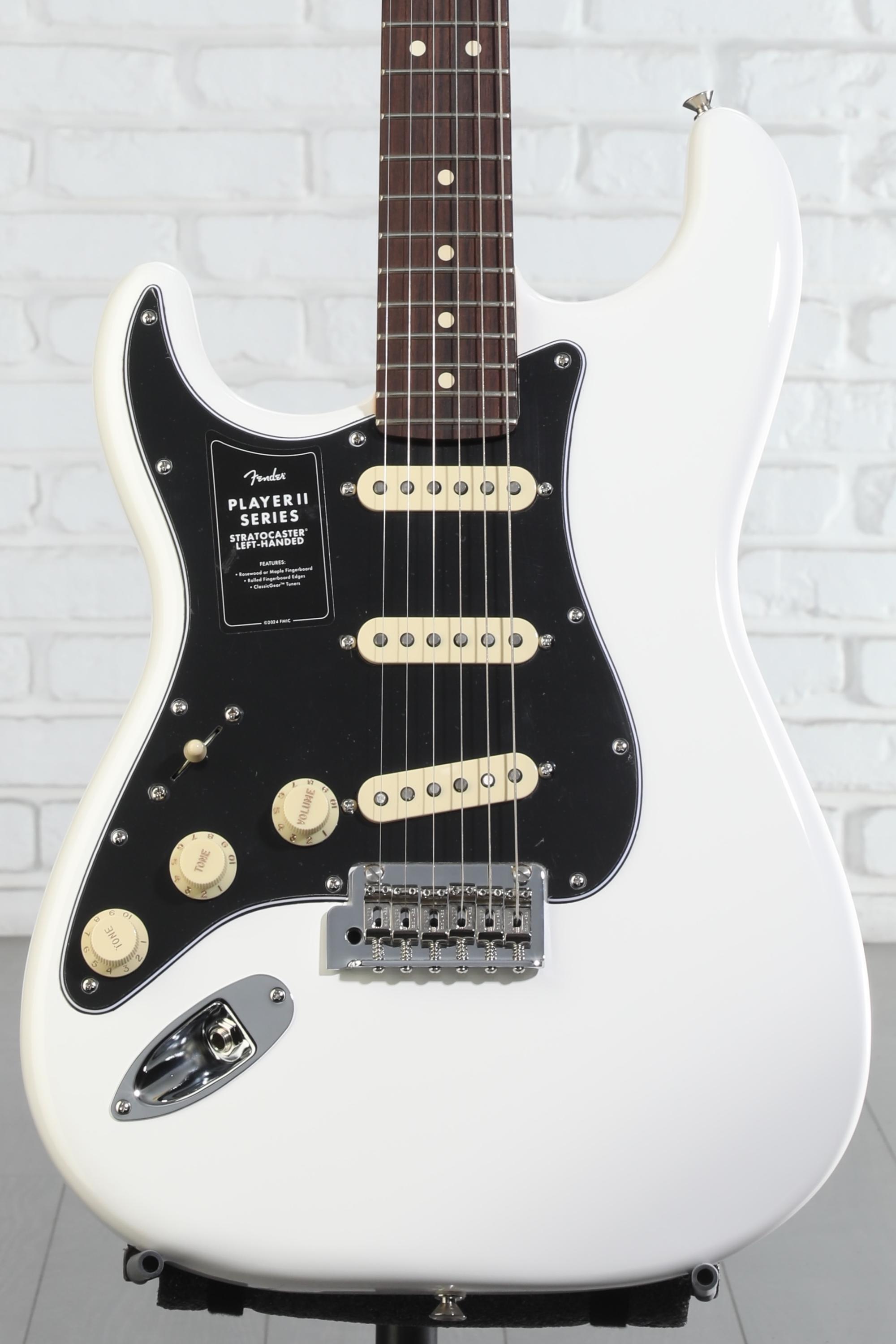 Fender Player II Stratocaster Left-handed Electric Guitar - Polar