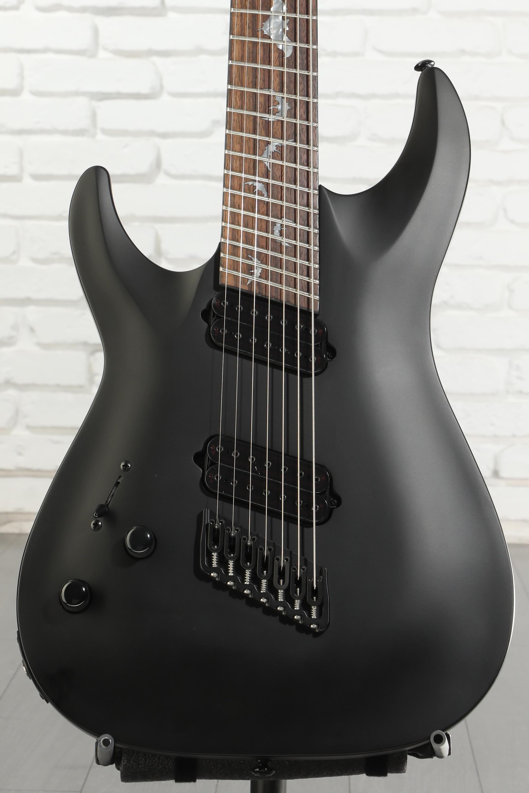 Schecter Damien-7 Multiscale Left-handed 7-string Electric Guitar
