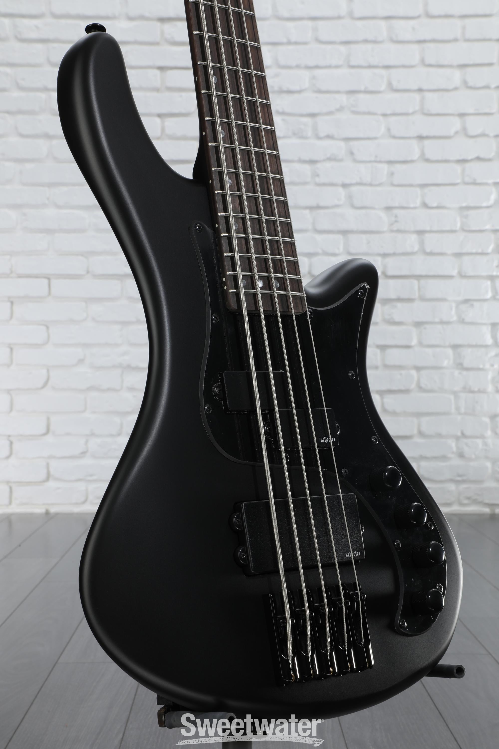 schecter STILETTO STEALTH-5 LF レフティ Schecter Stiletto Stealth 5 Left-handed Bass Guitar - Satin