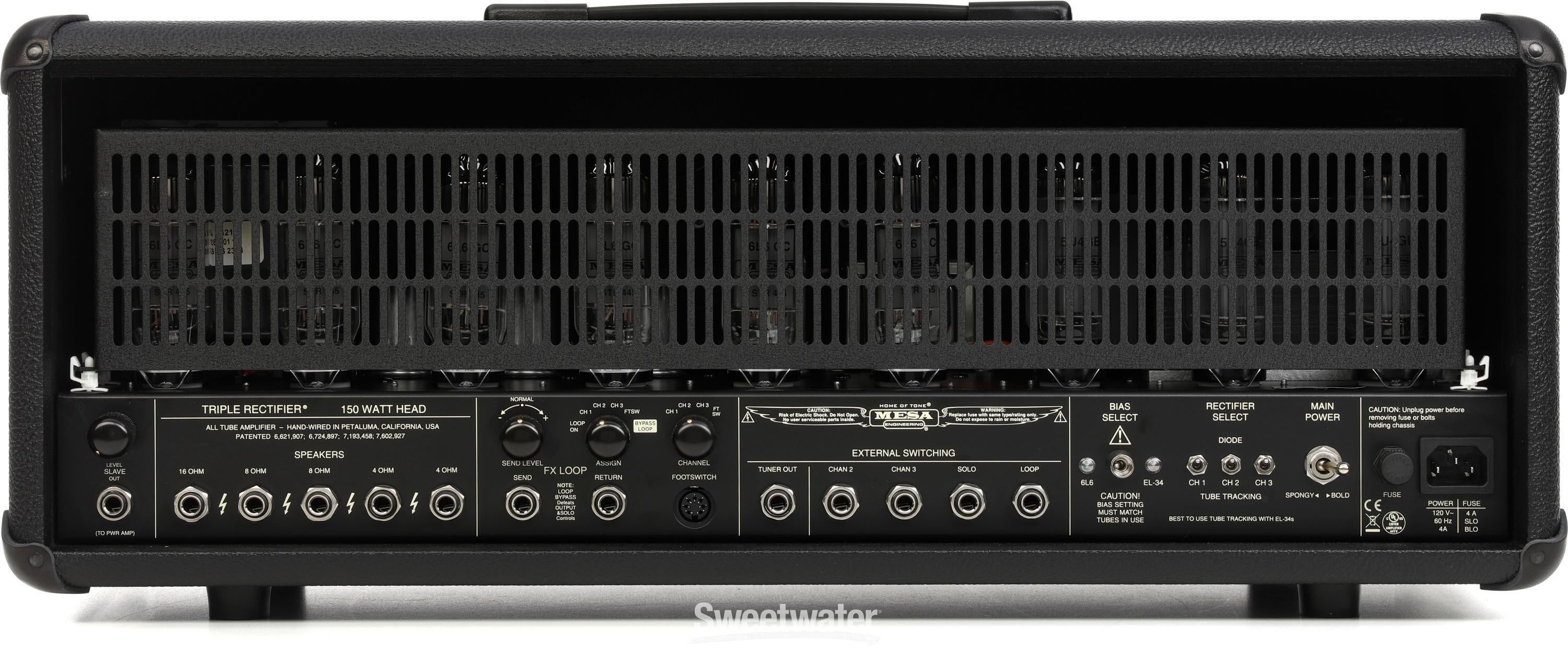 Mesa/Boogie Triple Rectifier 150-watt Tube Head - Black Jute