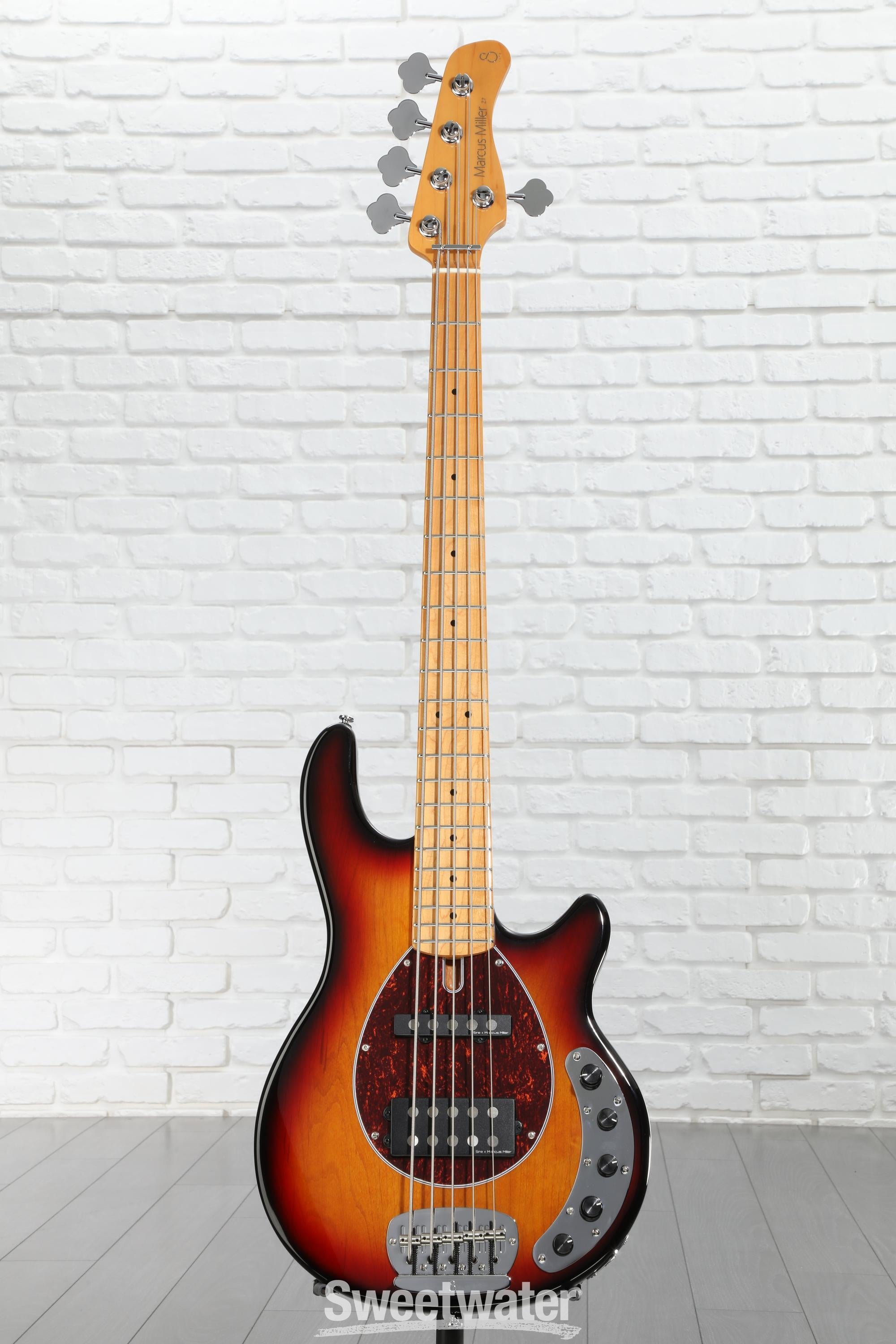 Sire Marcus Miller Z7 5-string Bass Guitar - 3-tone Sunburst
