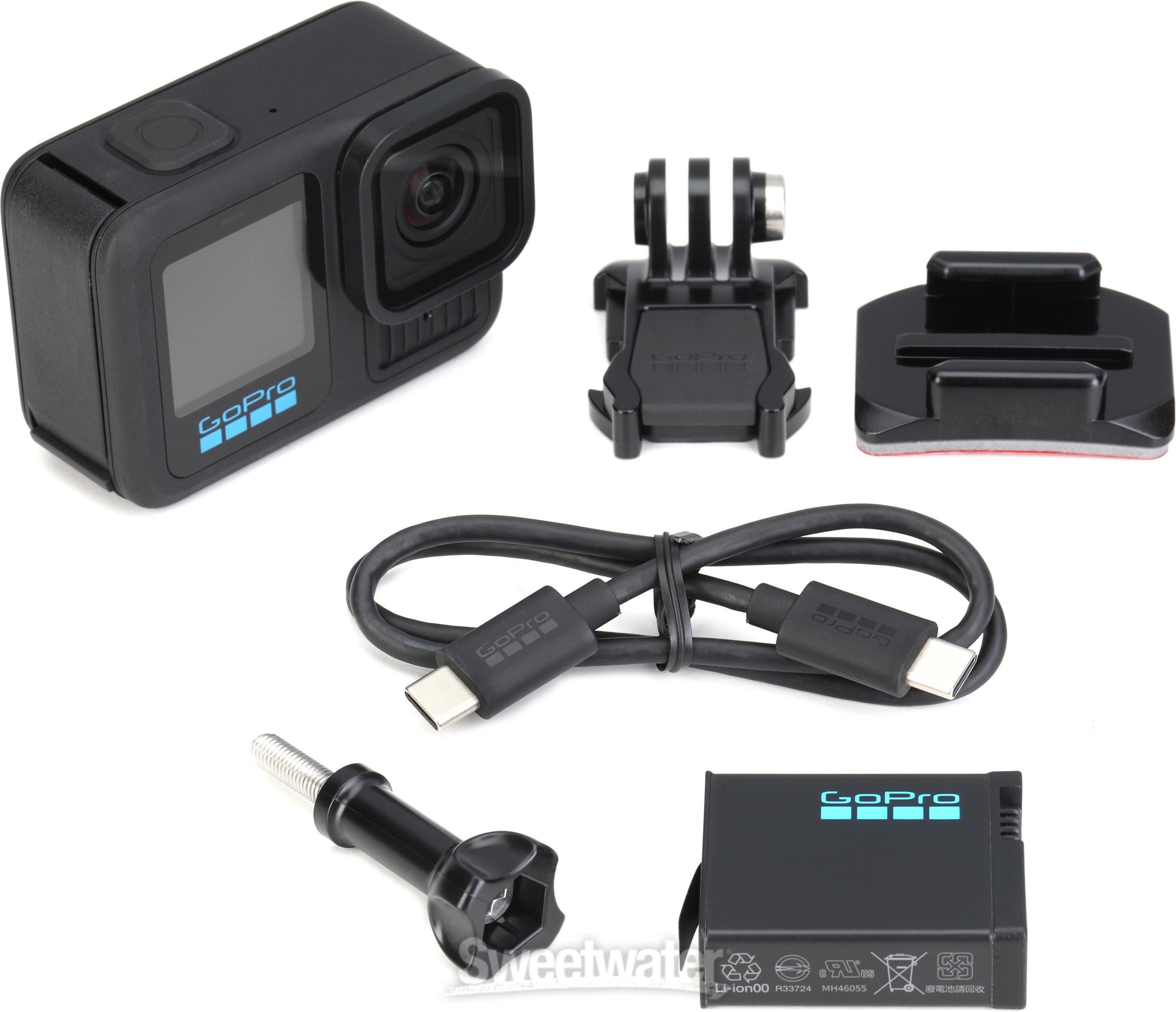 GoPro HERO13 Black 5.3K60 Waterproof Action Camera | Sweetwater GoPro HERO13 Black 5.3K60 Waterproof Action Camera | Sweetwater