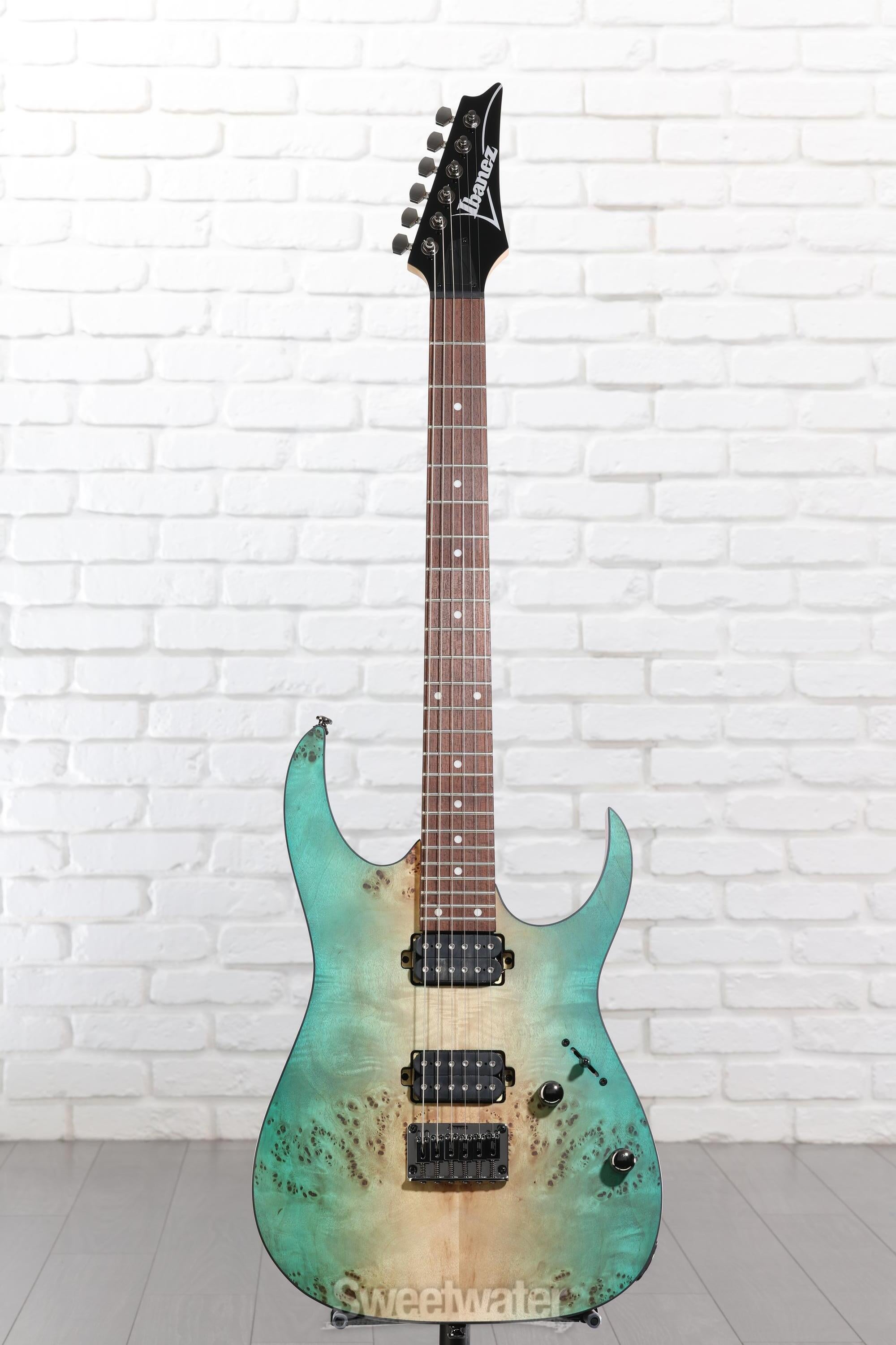 Ibanez Standard RG421PB Electric Guitar - Caribbean Shoreline Flat