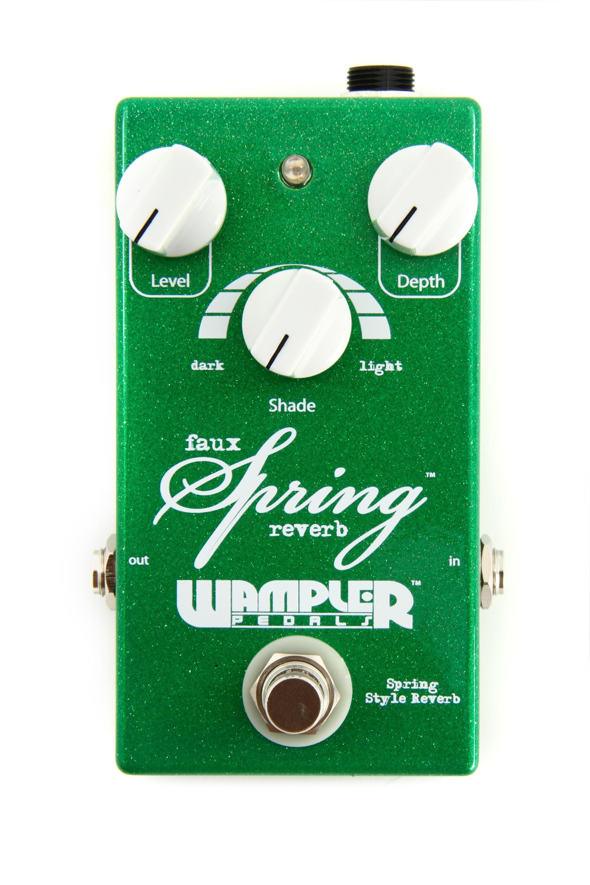 Wampler Faux Spring Reverb Pedal Reviews | Sweetwater