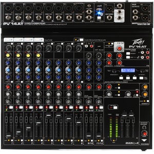 Peavey LM 16S - 16-Channel Stereo Line Mixer with Aux Sends Rackmount