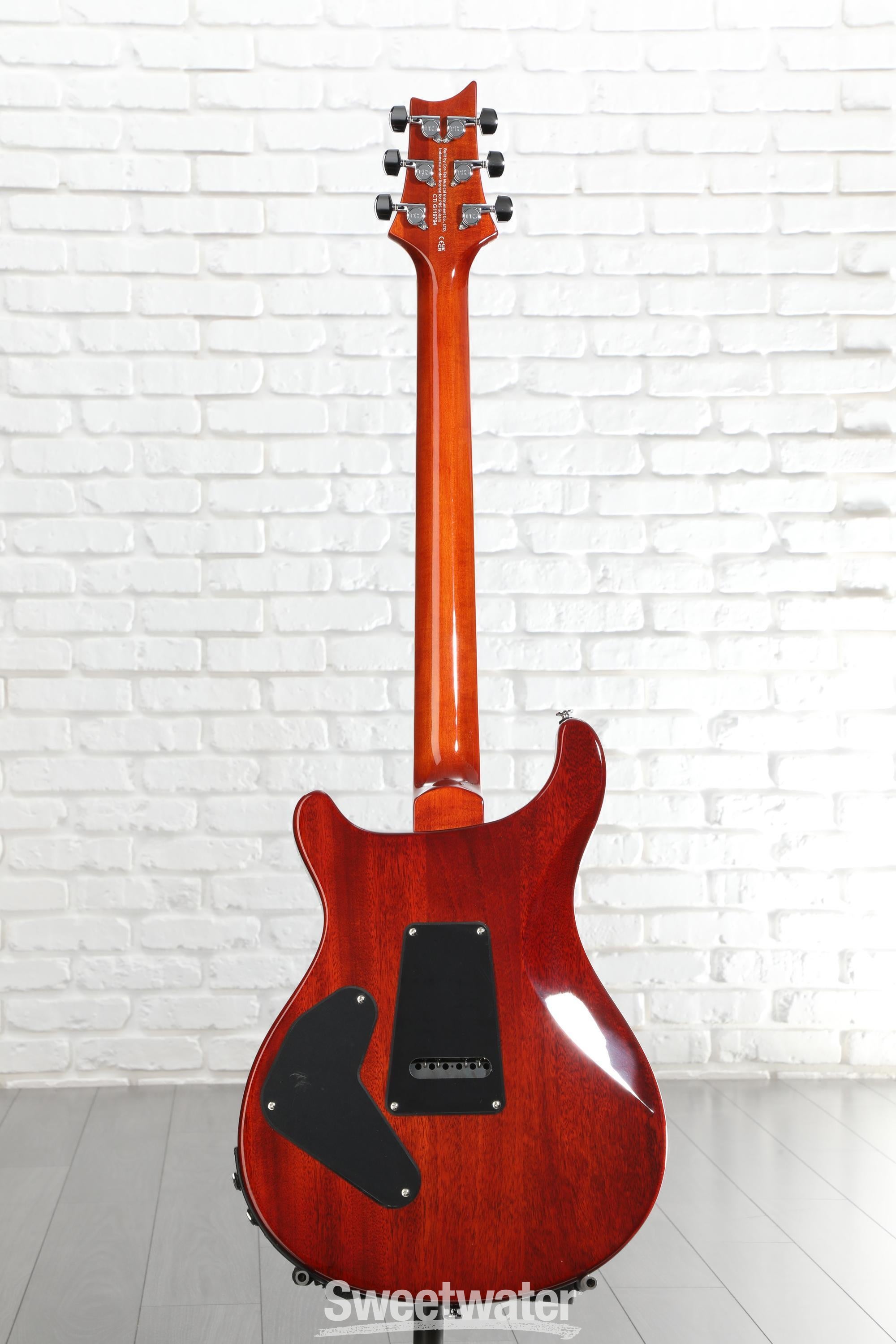 PRS SE Custom 24 Semi-Hollow Piezo Electric Guitar - Vintage