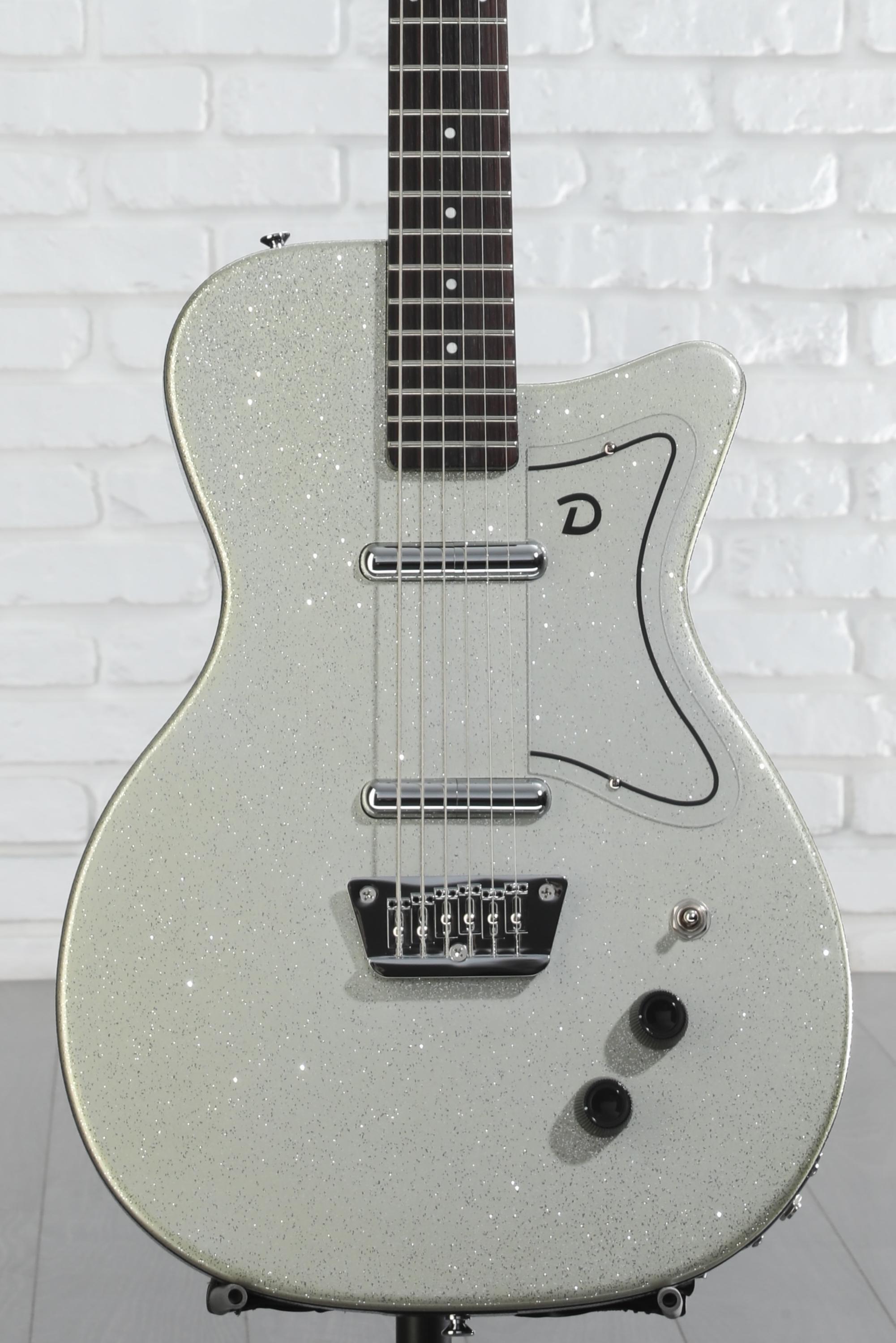 DANELECTRO エレキギター ブラック/ホワイト D59 ビザールギター Amazon.co.jp: Danelectro 56 SINGLE CUTAWAY GUITAR ブラック