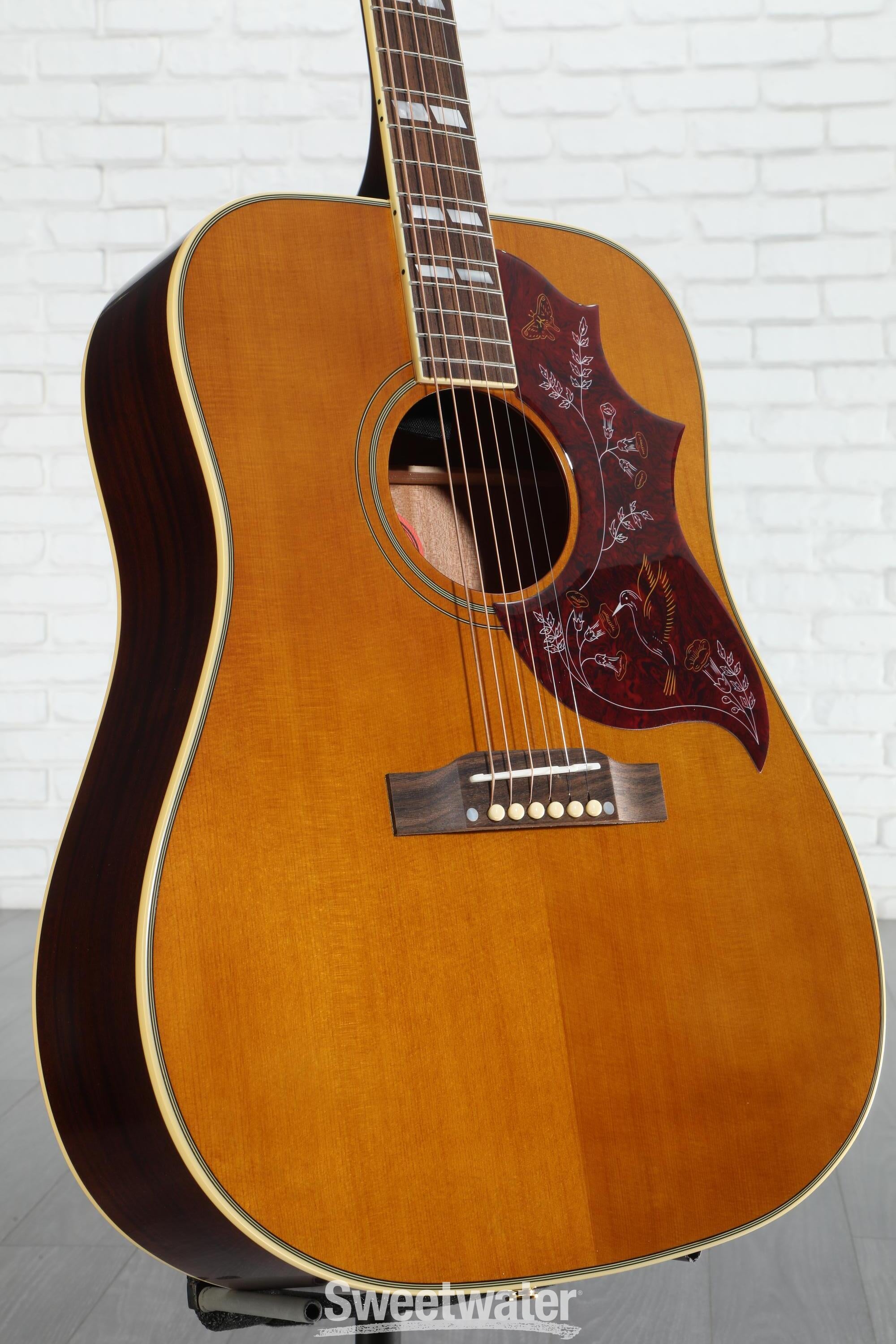 Epiphone Hummingbird Acoustic Guitar - Aged Natural Antique Gloss