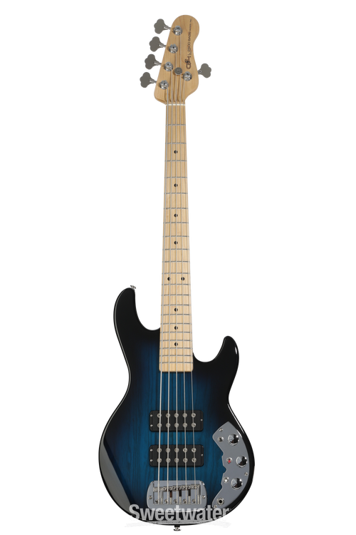 G&L CLF Research L-2500 Series 750 Bass Guitar - Blueburst
