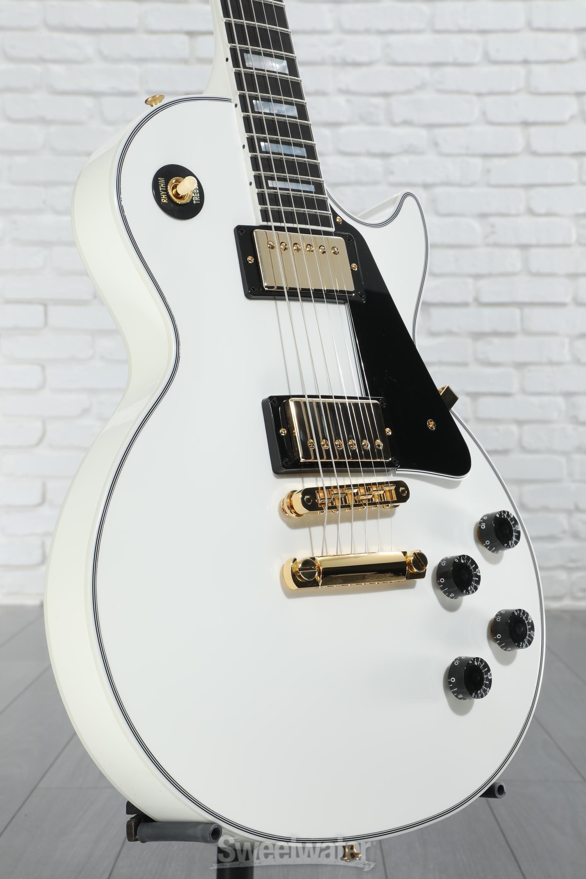 Gibson Custom Les Paul Custom - Alpine White with Ebony Fingerboard