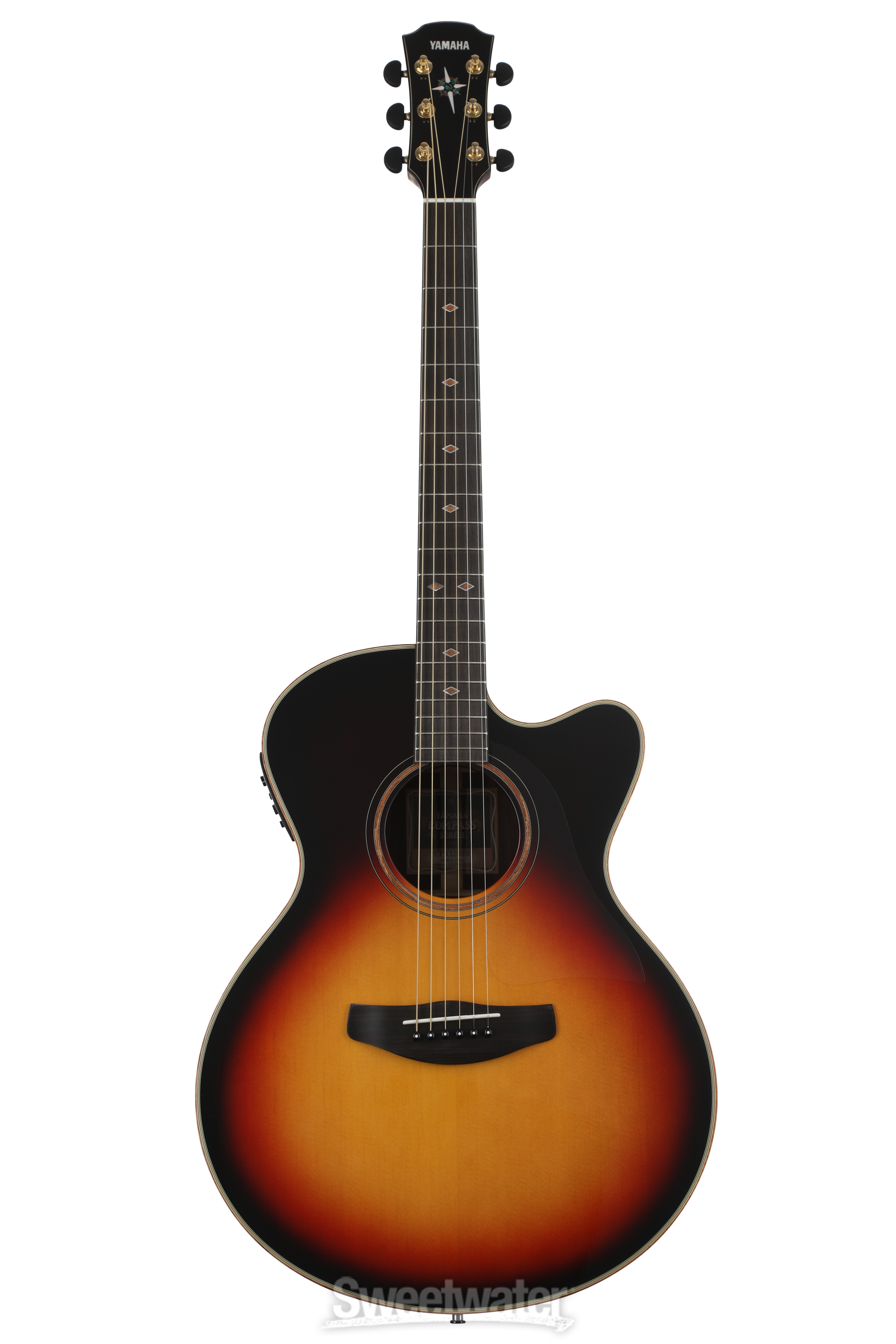 Yamaha CPX1200II Acoustic-Electric Guitar - Vintage Sunburst 