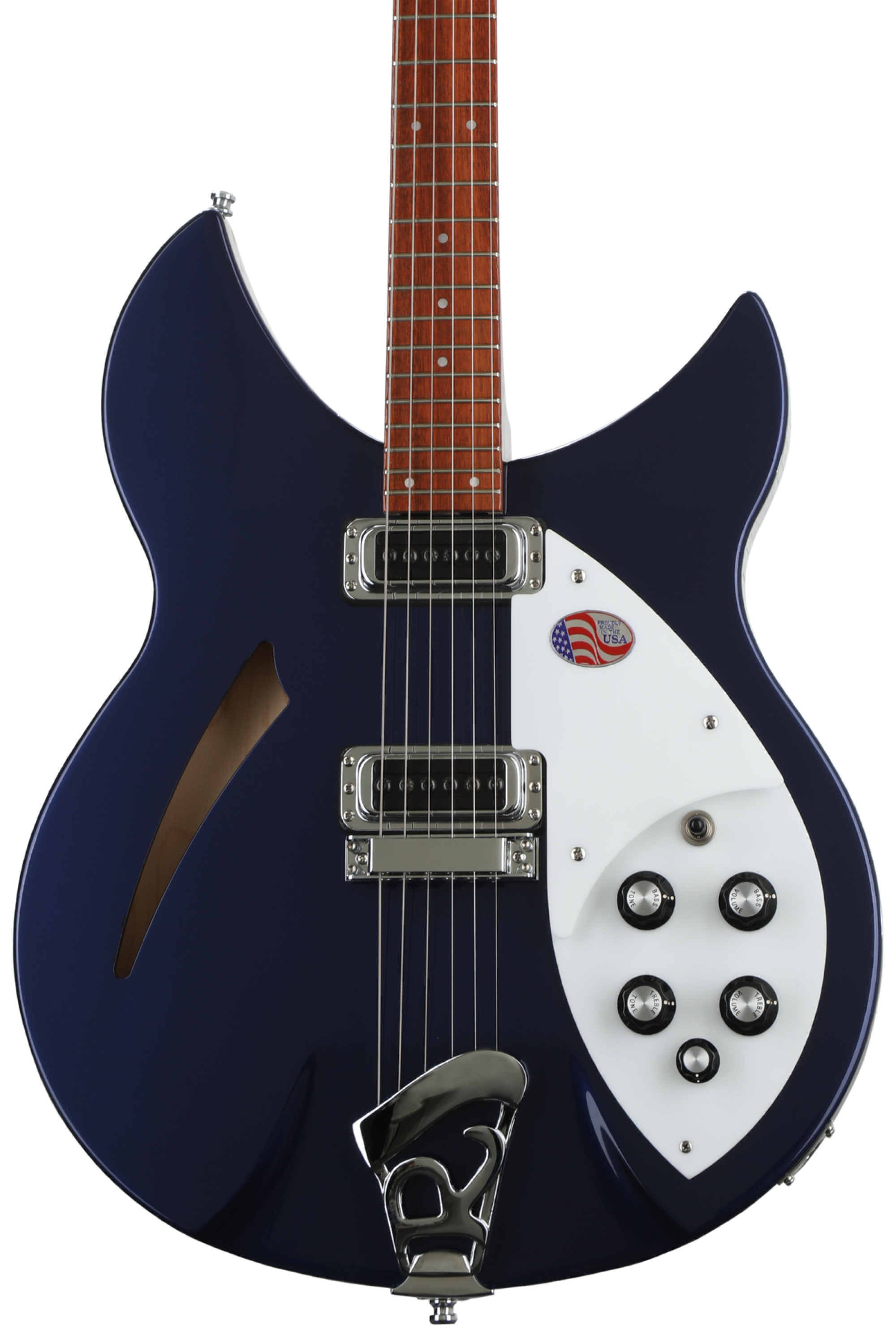 Rickenbacker 330 Thinline - MIdnight Blue | Sweetwater