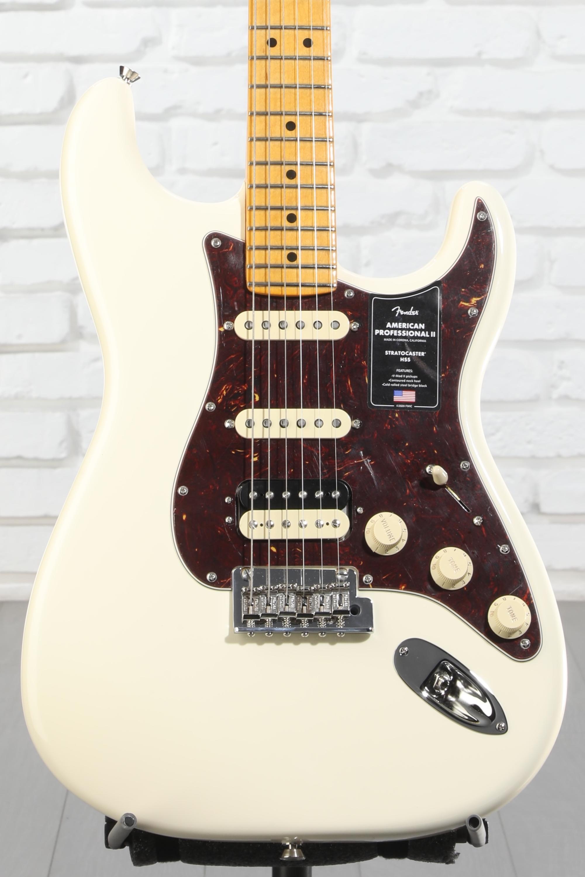 Fender American Professional II Stratocaster HSS - Olympic White