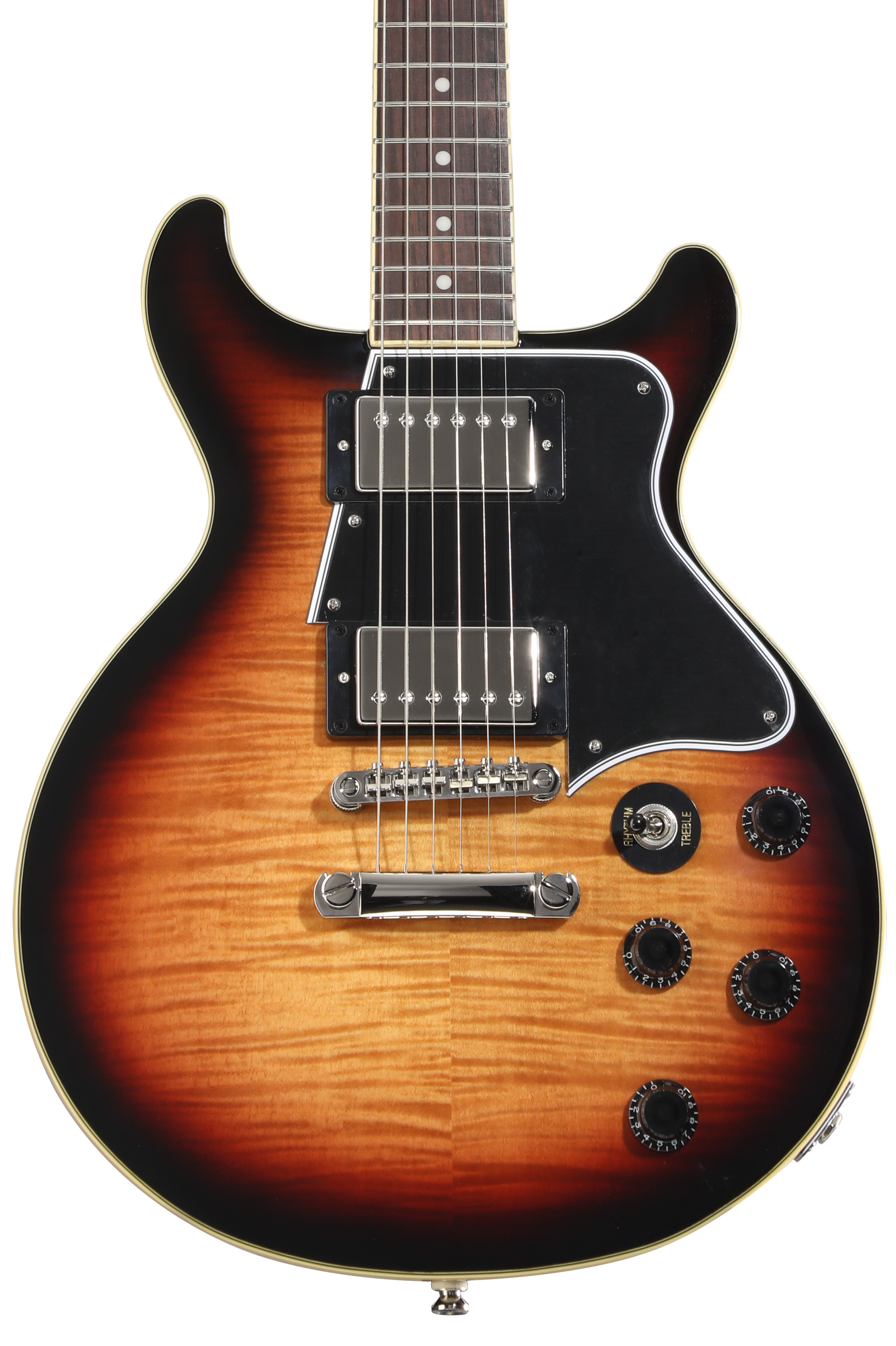 Epiphone Les Paul Special Double Cut Figured - Bourbon Burst