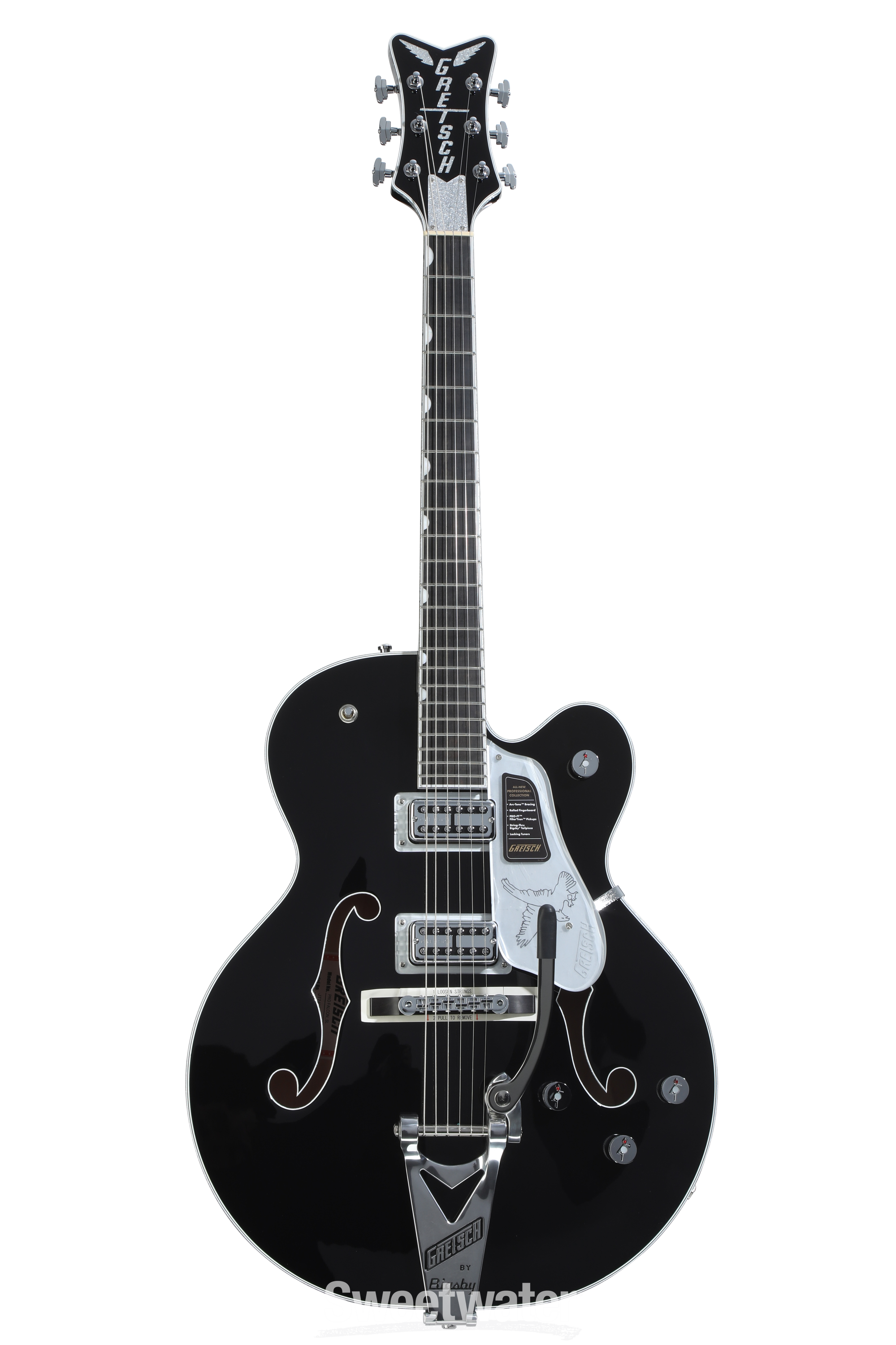 Gretsch Professional Falcon Hollowbody Electric Guitar - Black