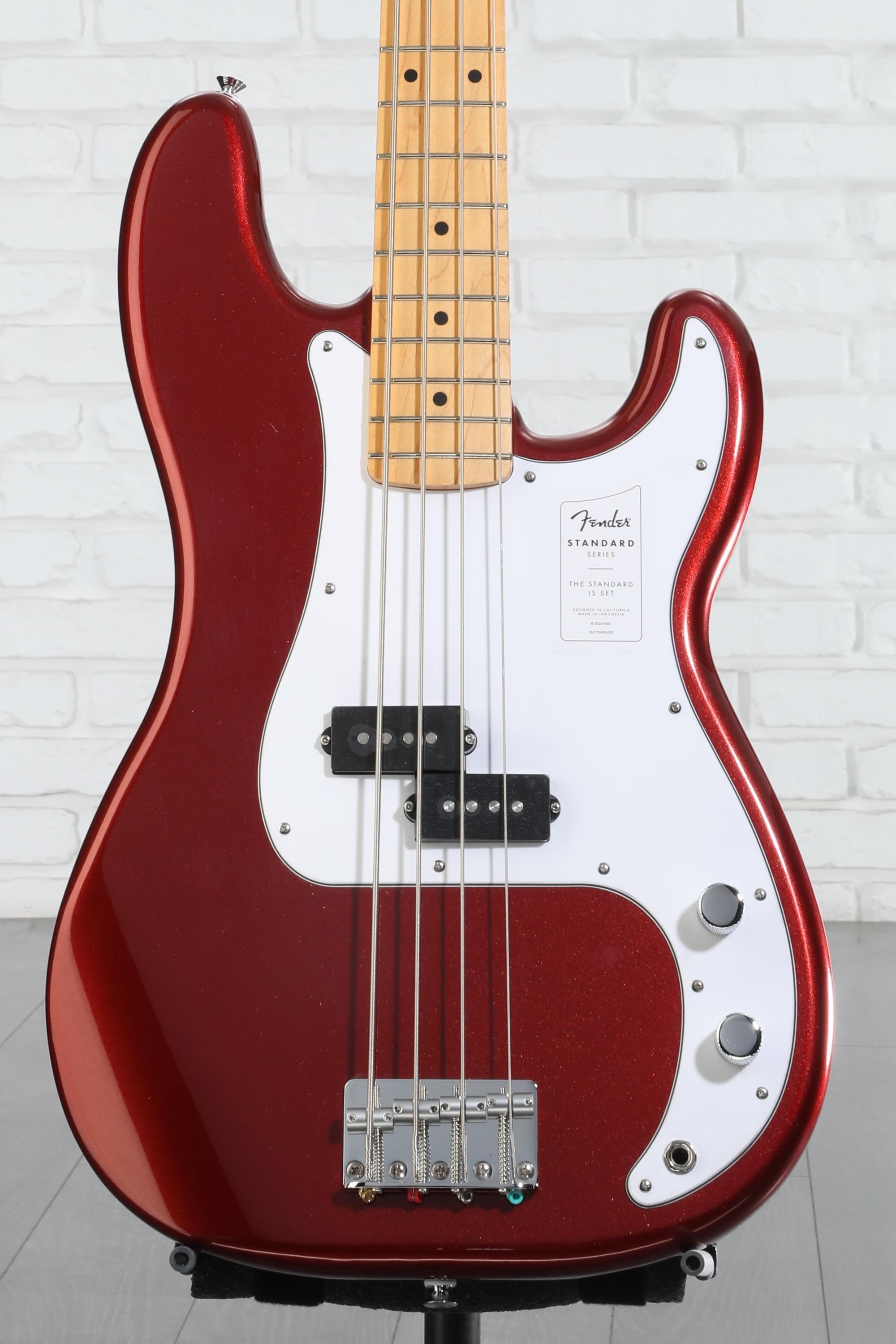 Fender Standard Precision Bass - Candy Cola, Maple