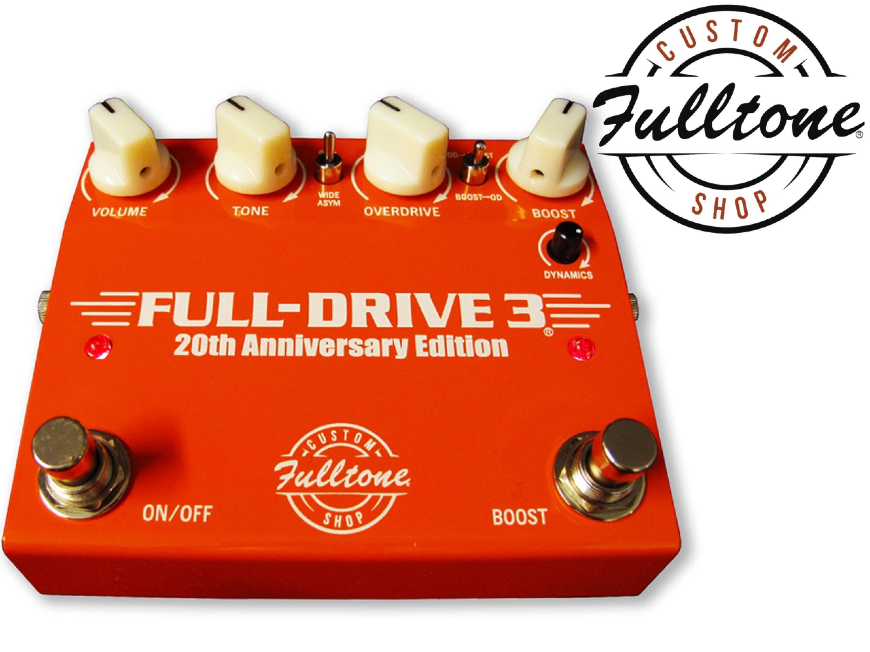 Fulltone Custom Shop Fulldrive 3 20th Anniversary Edition