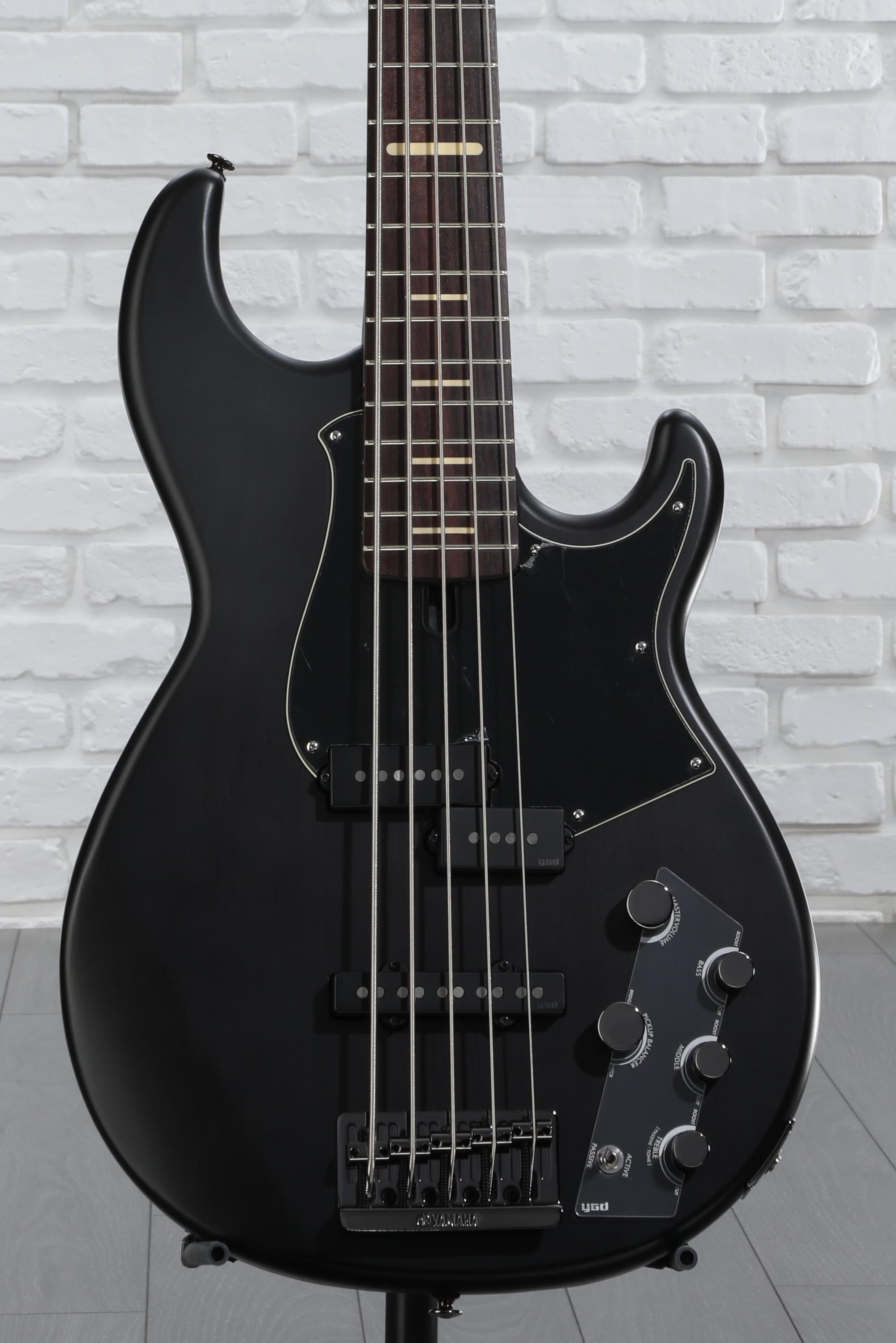 Yamaha BB735A 5-string Bass Guitar - Translucent Matte Black