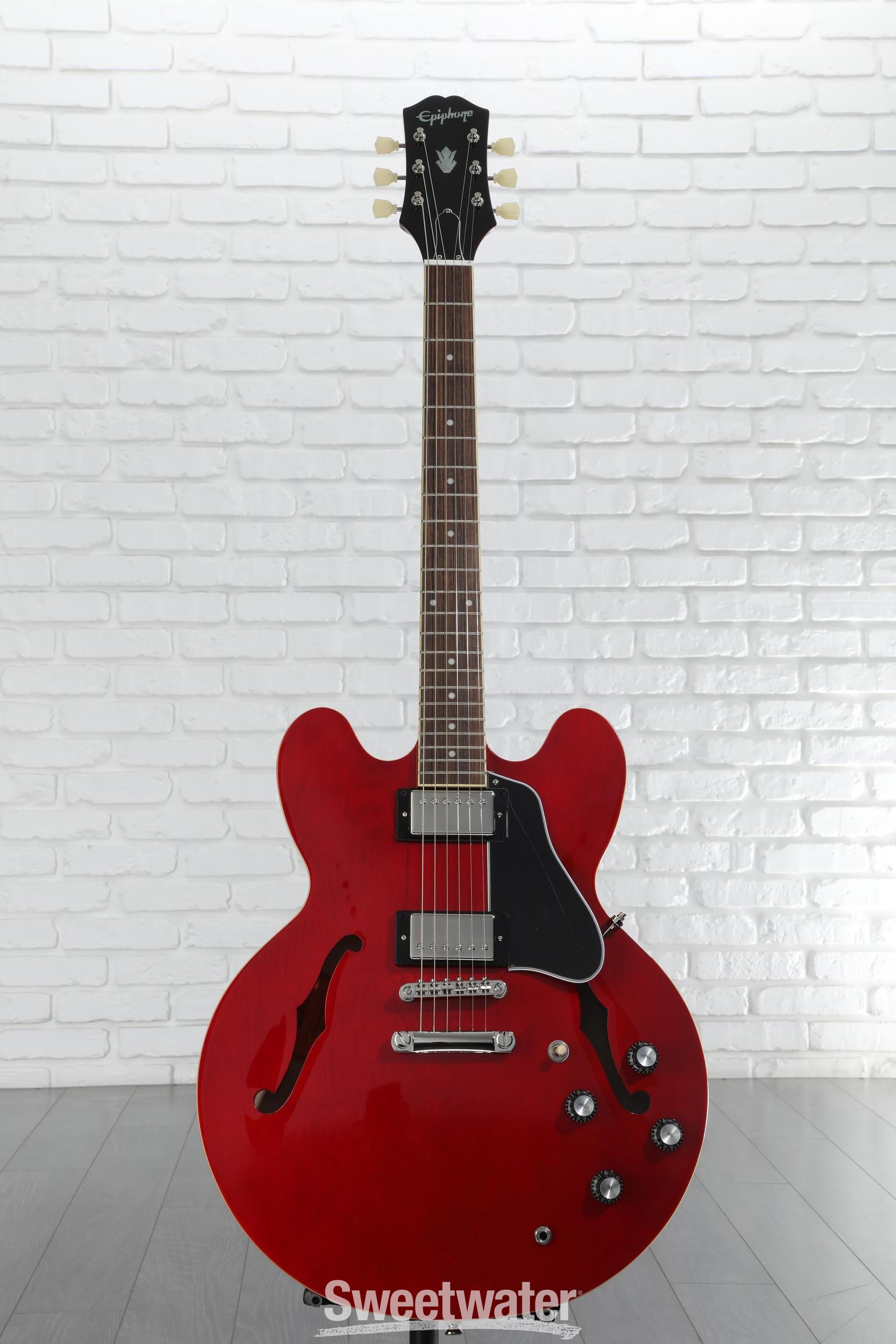 エピフォン　ES-335 dot Epiphone ES-335 Semi-hollowbody Electric Guitar - Cherry