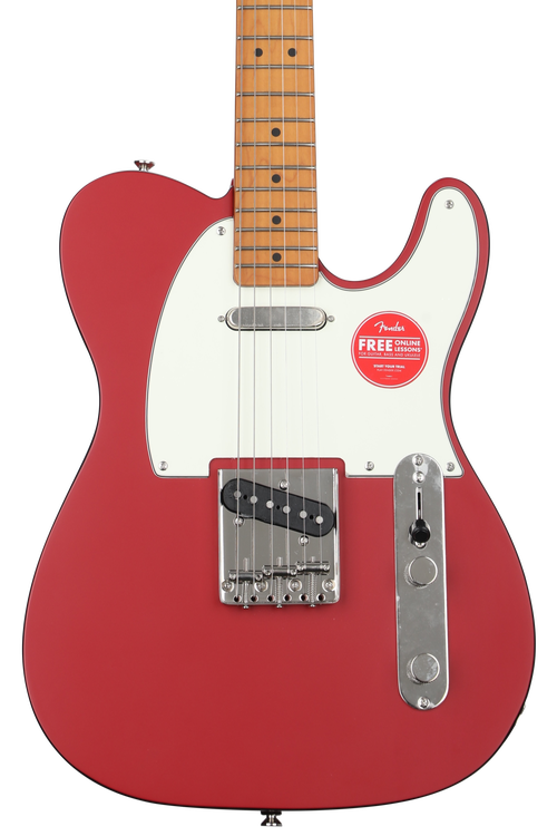 Squier Limited-edition Classic Vibe '60s Custom Telecaster Electric Guitar  - Satin Dakota Red | Sweetwater