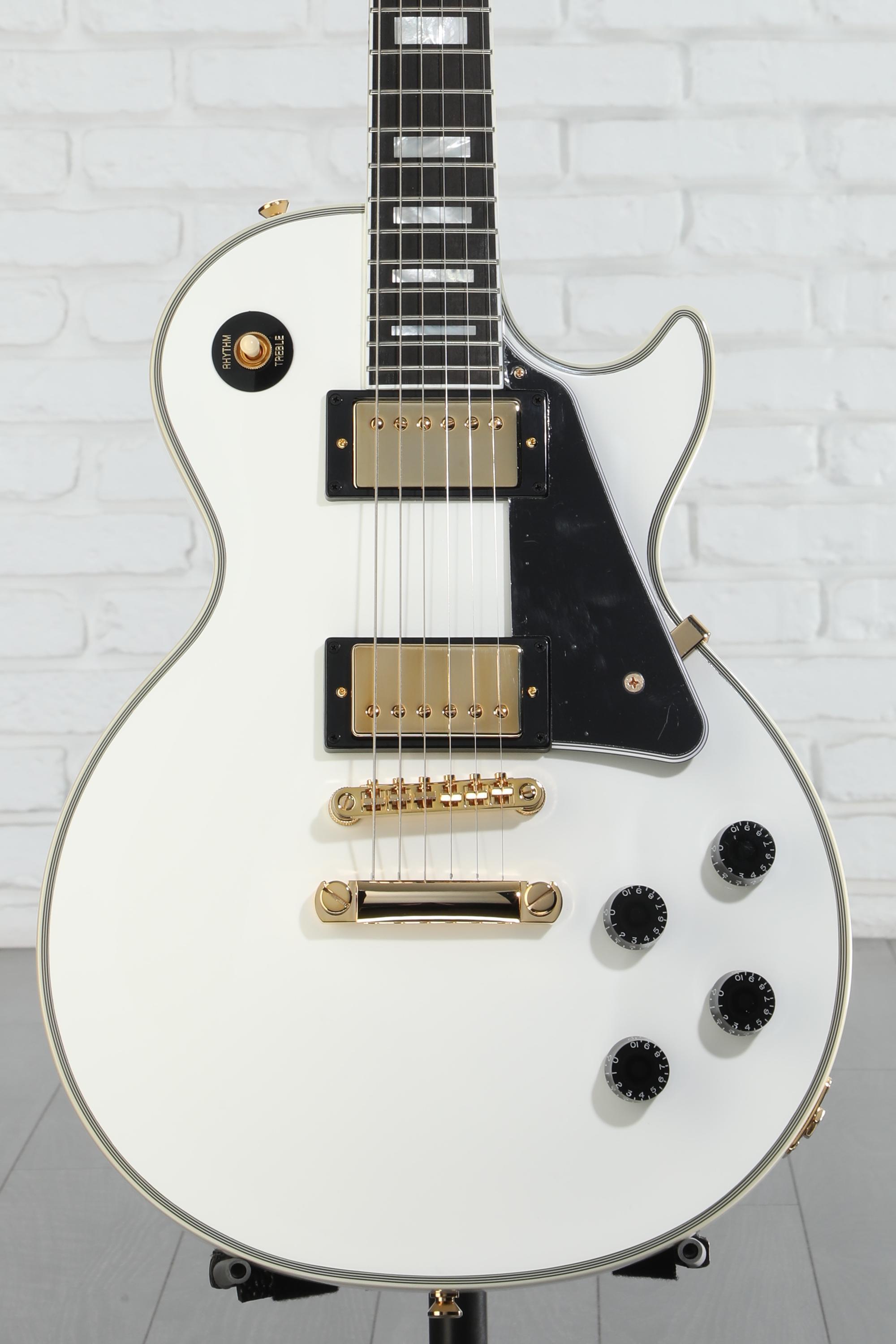 Epiphone Les Paul Custom Electric Guitar - Alpine White